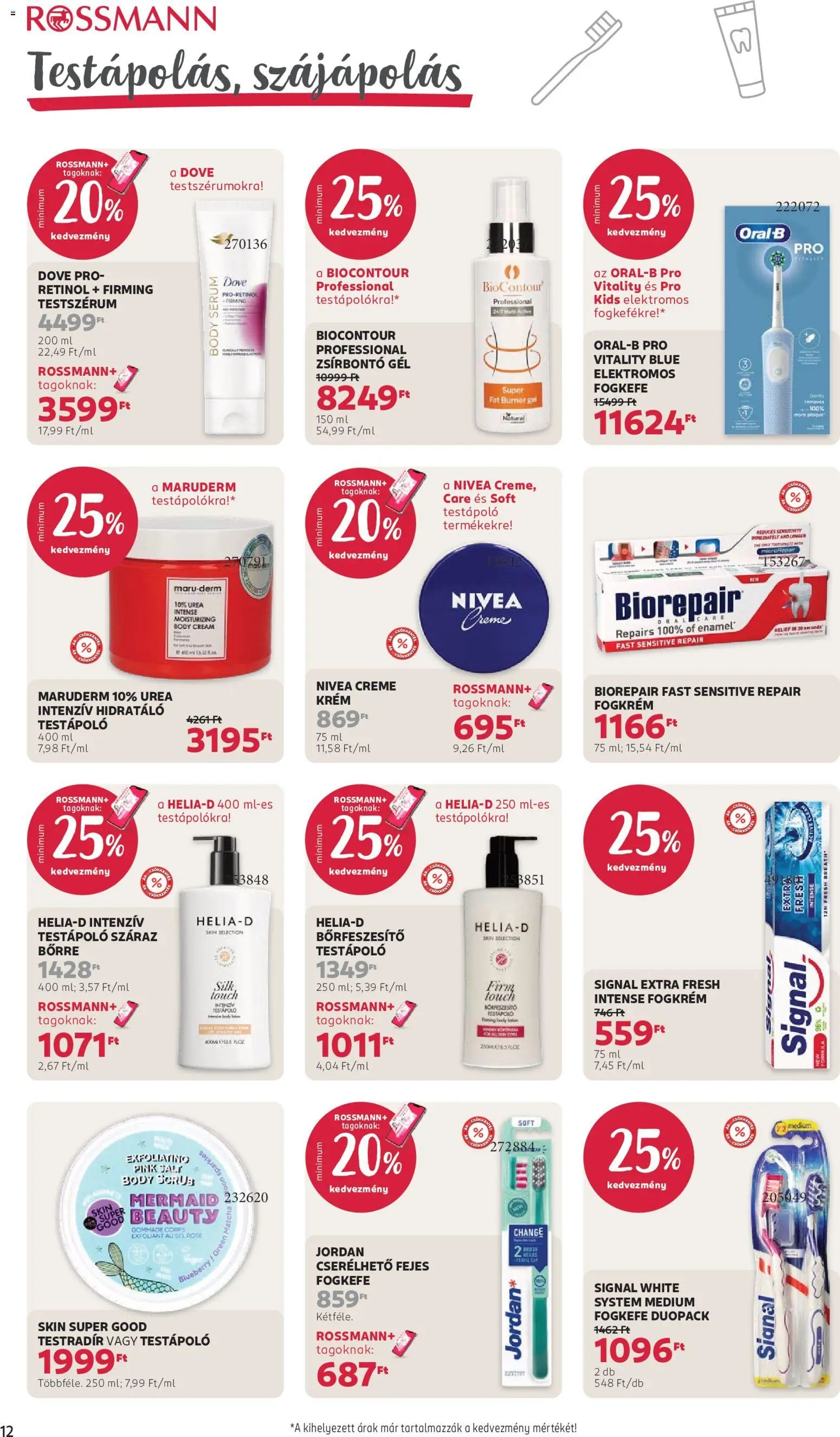 Rossmann akciós újság 2026.10.19. - lapozható formában szórólap ✳️