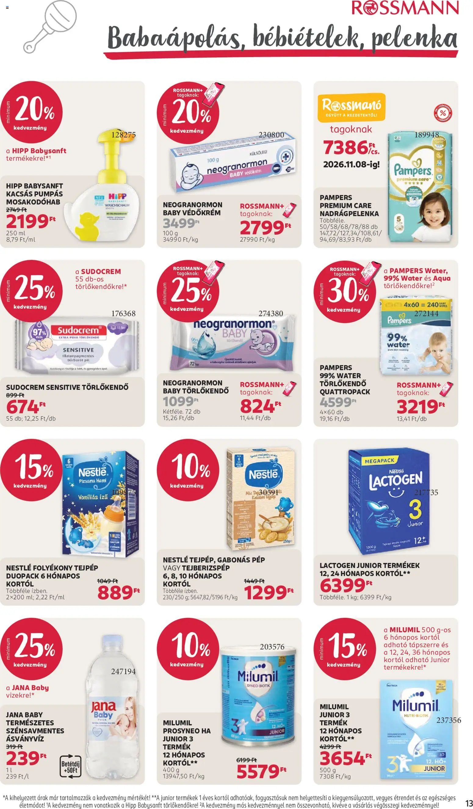 Rossmann akciós újság 2026.10.19. - lapozható formában szórólap ✳️
