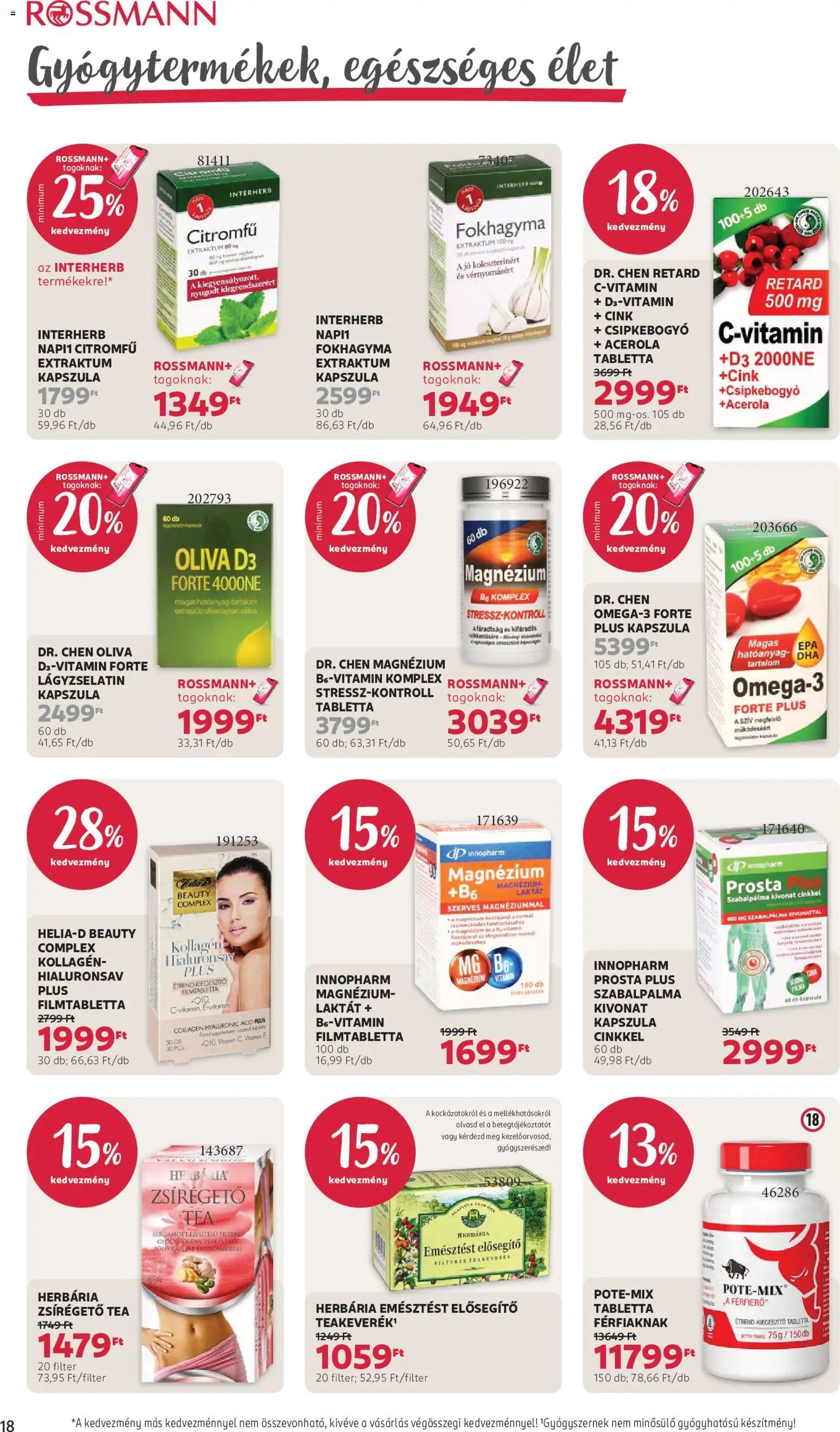 Rossmann akciós újság 2026.10.19. - lapozható formában szórólap ✳️