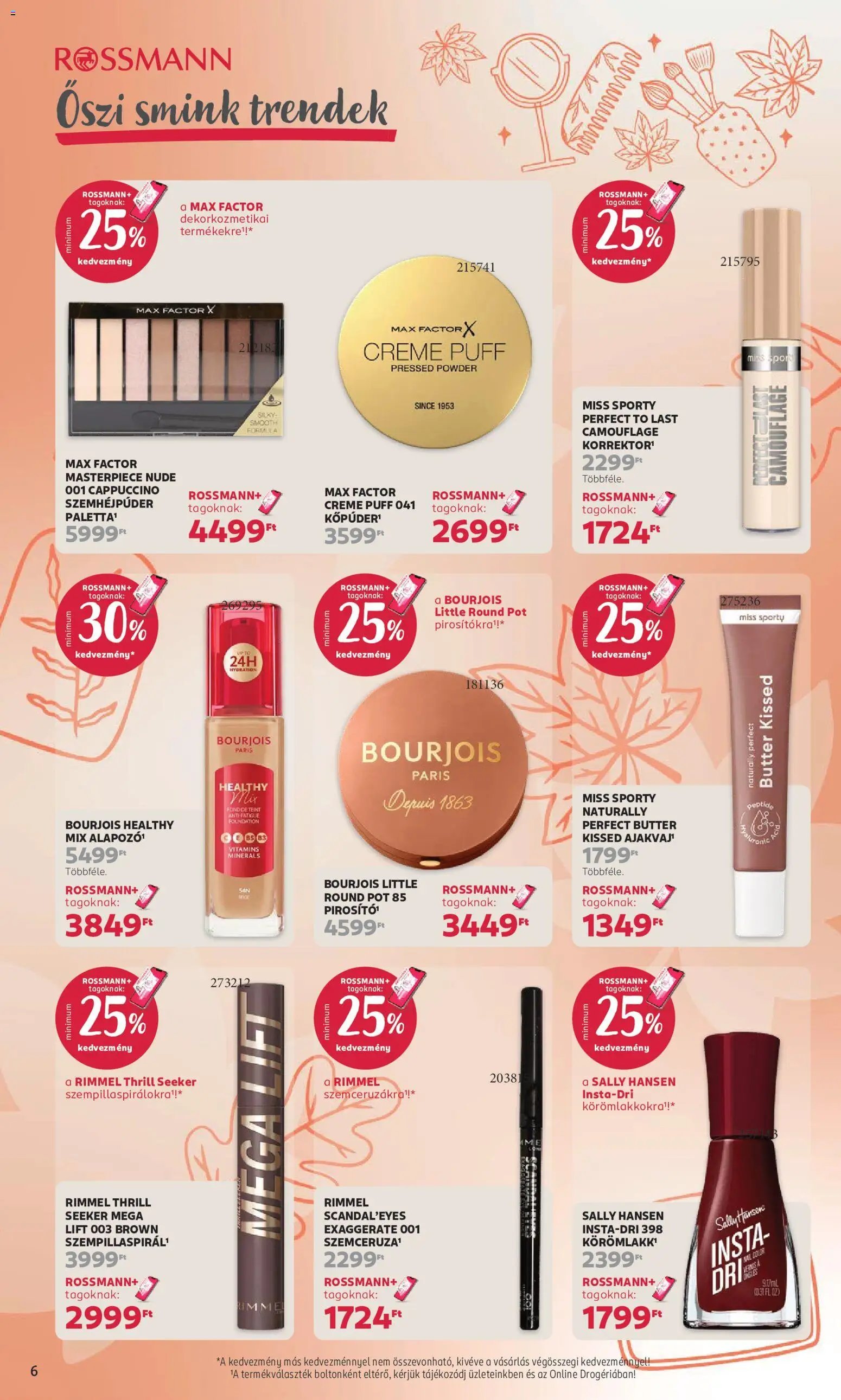 Rossmann akciós újság 2026.10.19. - lapozható formában szórólap ✳️