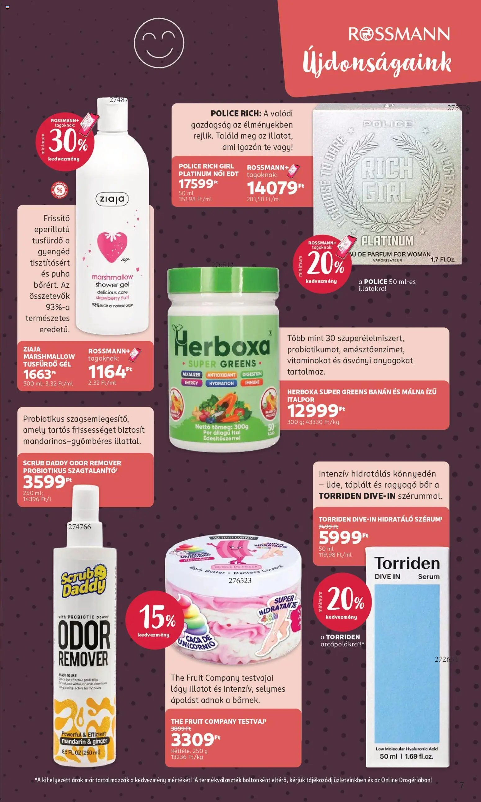 Rossmann akciós újság 2026.10.19. - lapozható formában szórólap ✳️