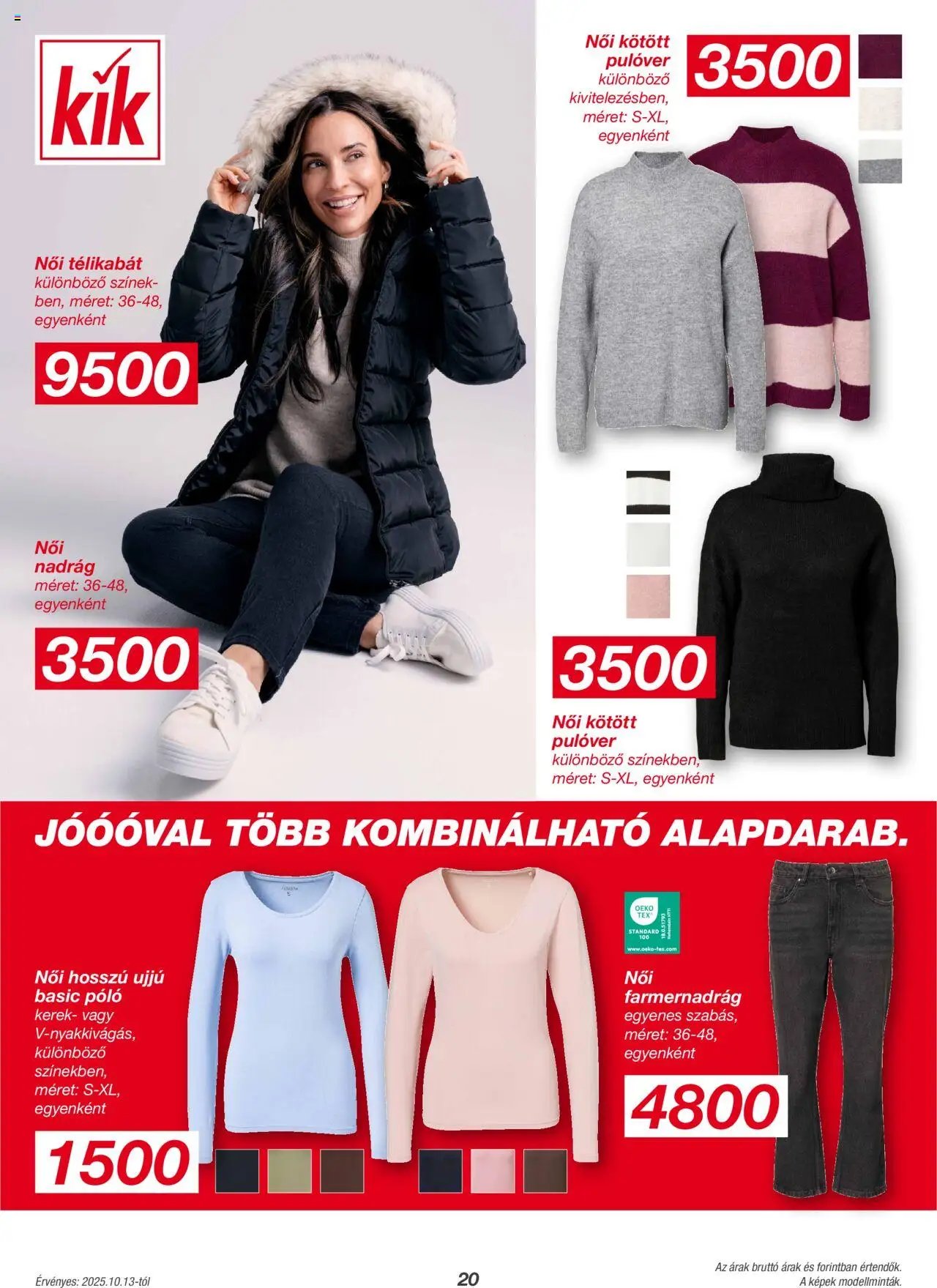 Kik újság 2025.10.13. Akciós újság Kik (2025-10-13)