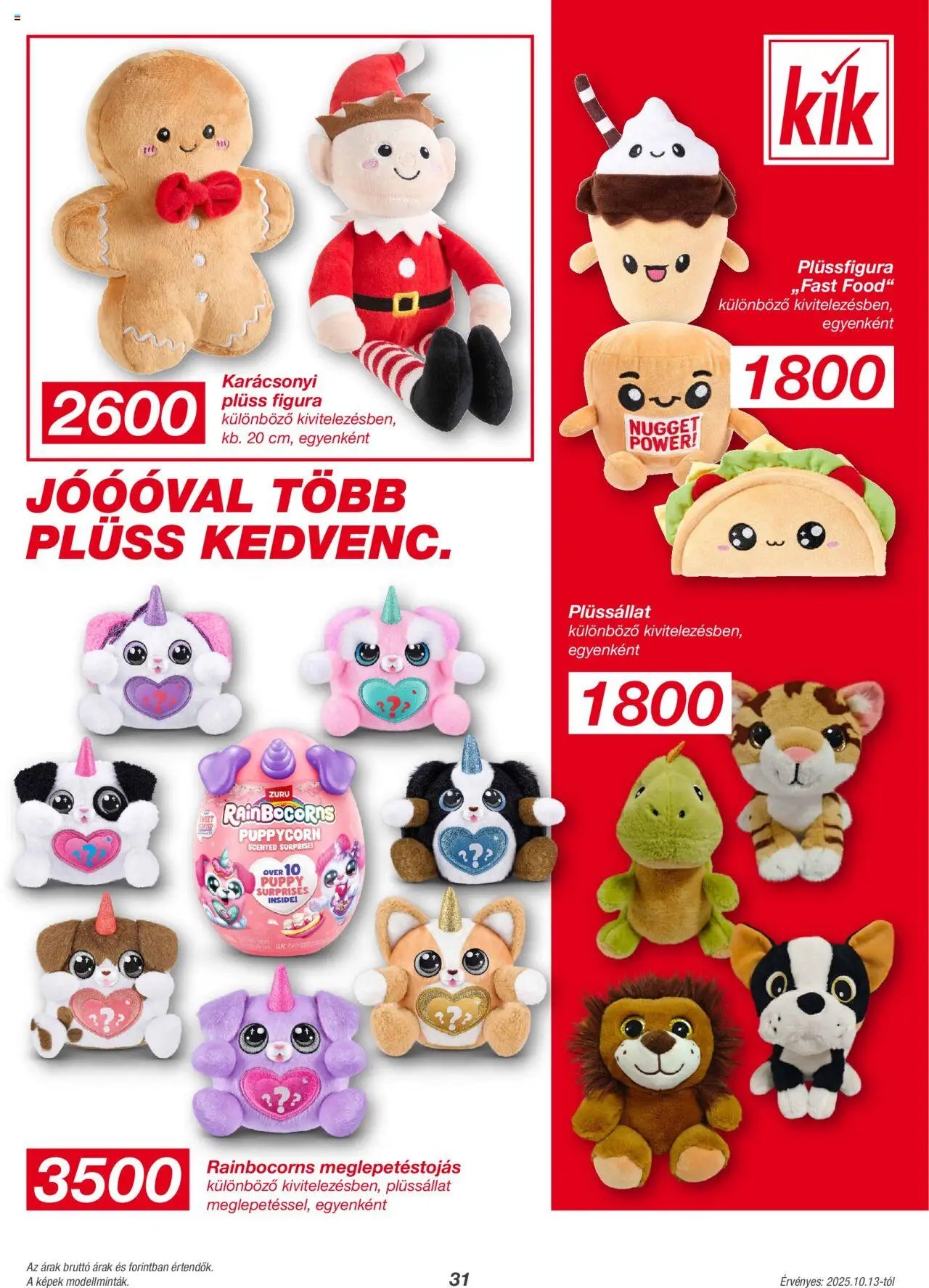 Kik újság 2025.10.13. Akciós újság Kik (2025-10-13)