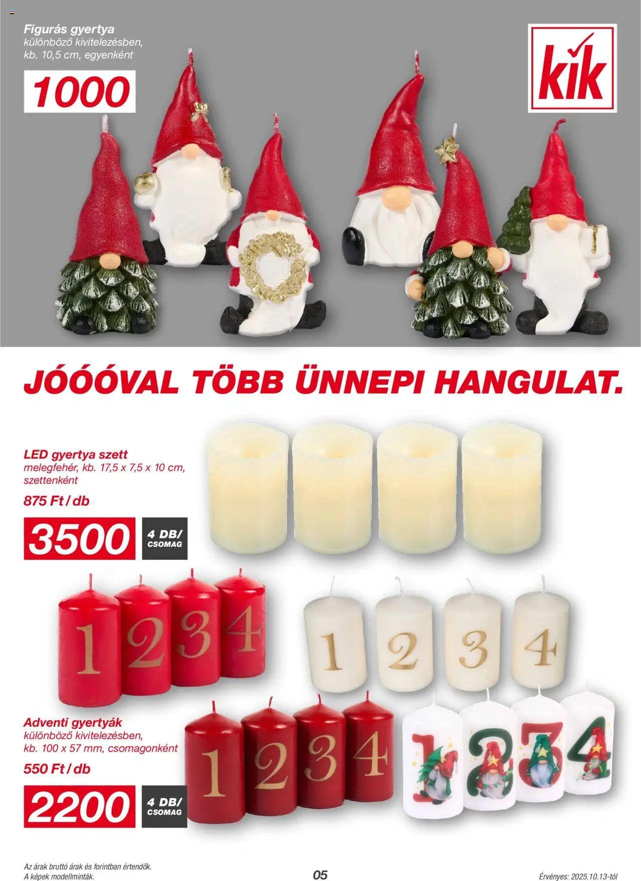 Kik újság 2025.10.13. Akciós újság Kik (2025-10-13)