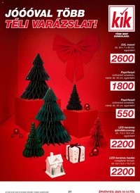 Kik újság 2025.10.13. Akciós újság Kik (2025-10-13)