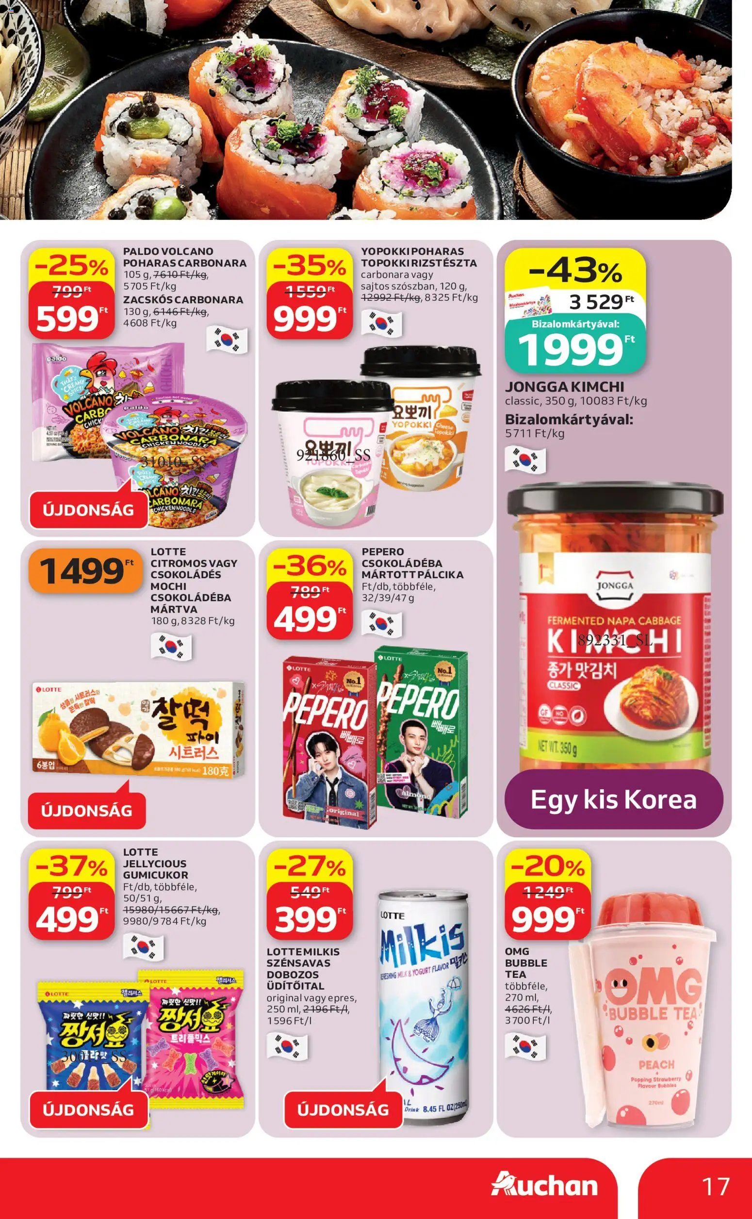 Auchan újság 2026.05.07. Auchan Nemzetközi konyha ajánlataink (2026-05-07 - 2026-05-20)