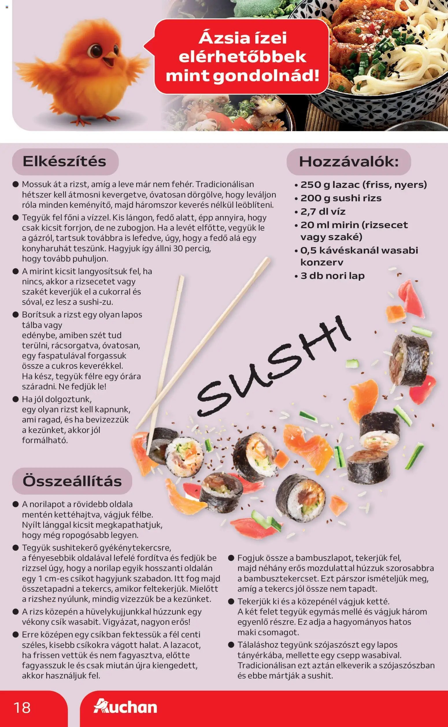 Auchan újság 2026.05.07. Auchan Nemzetközi konyha ajánlataink (2026-05-07 - 2026-05-20)