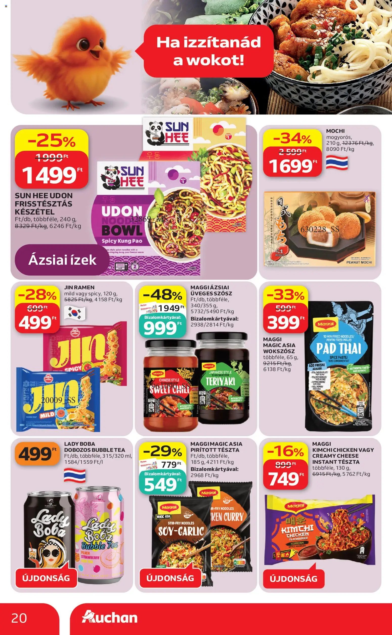 Auchan újság 2026.05.07. Auchan Nemzetközi konyha ajánlataink (2026-05-07 - 2026-05-20)