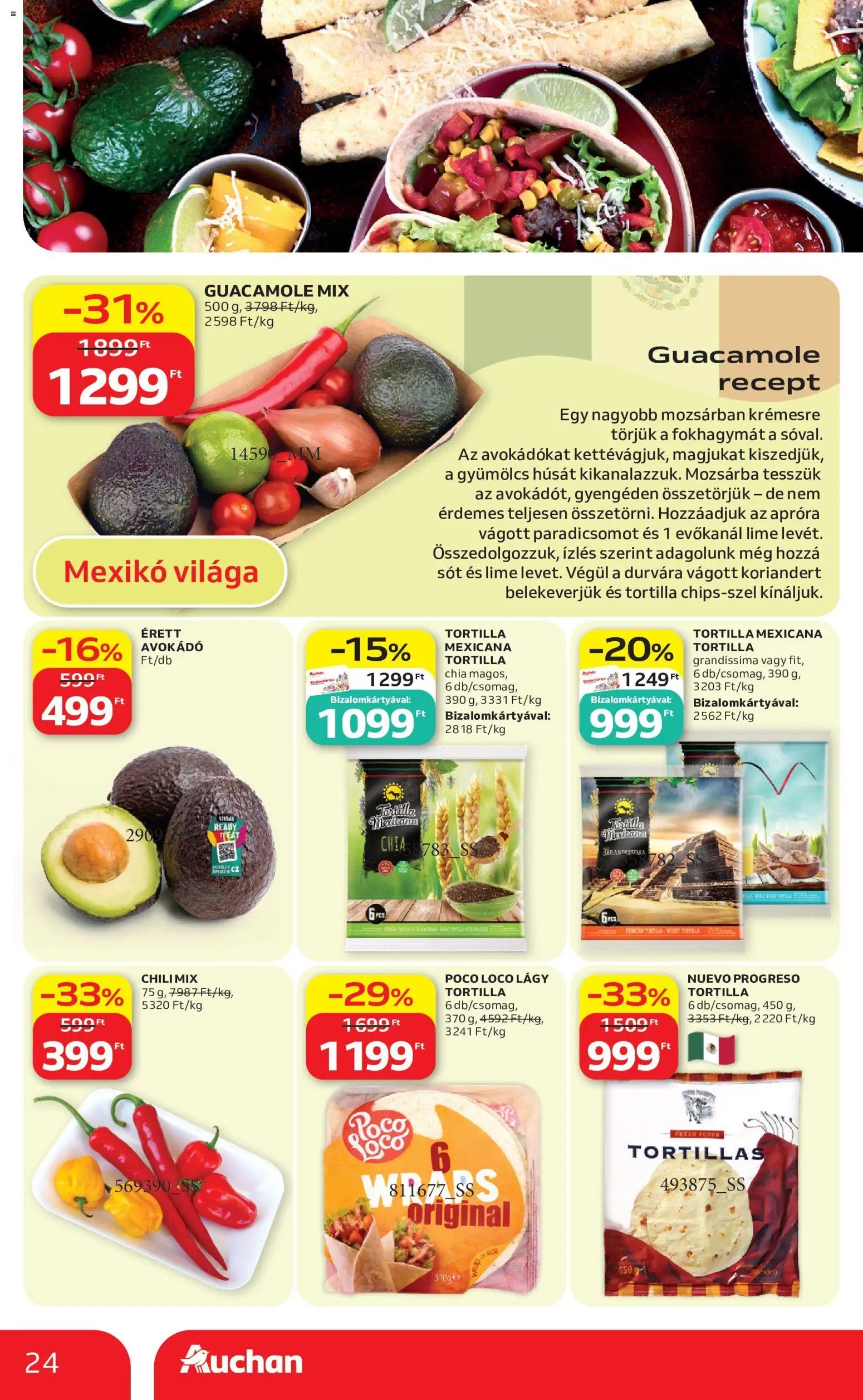 Auchan újság 2026.05.07. Auchan Nemzetközi konyha ajánlataink (2026-05-07 - 2026-05-20)