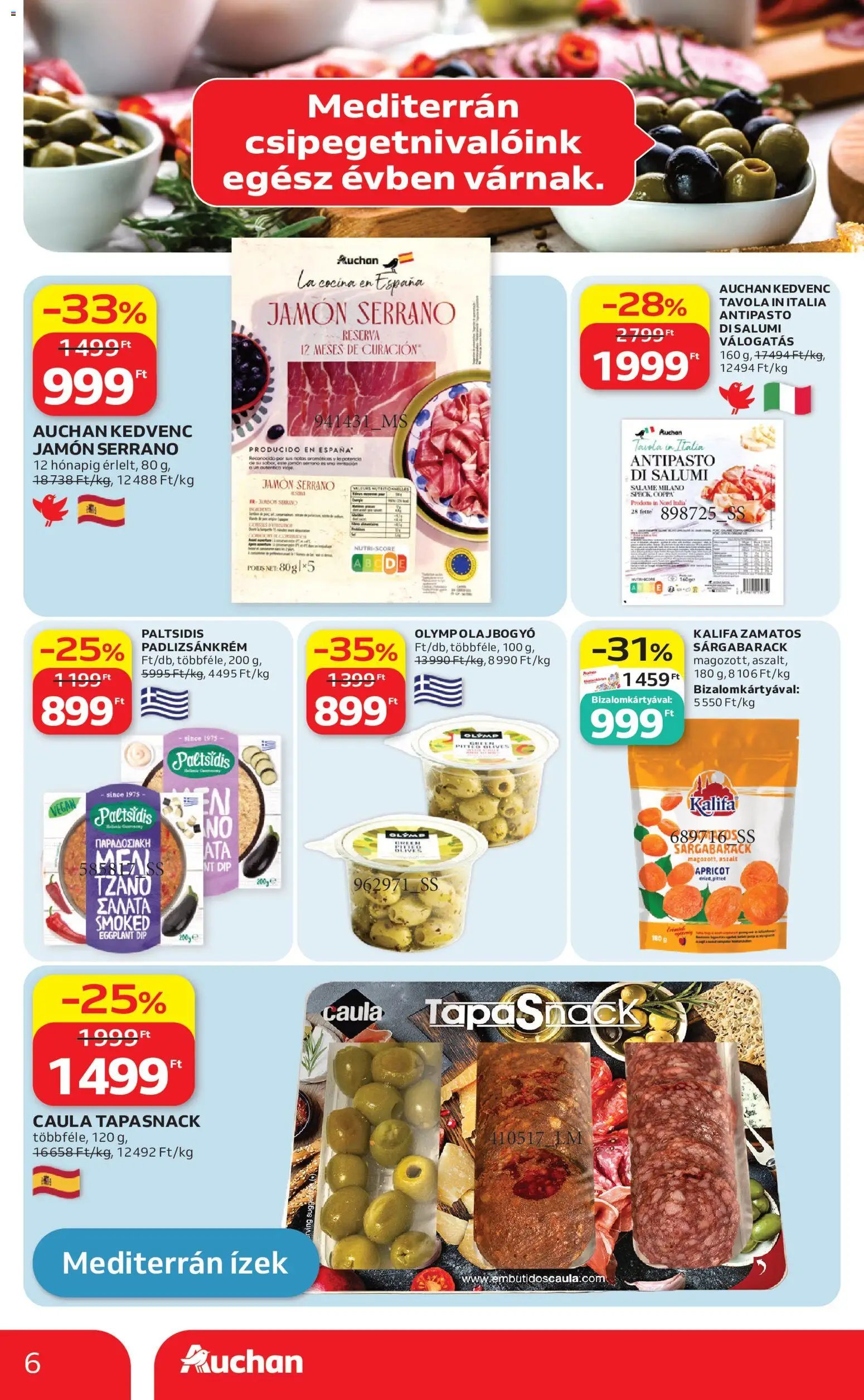 Auchan újság 2026.05.07. Auchan Nemzetközi konyha ajánlataink (2026-05-07 - 2026-05-20)