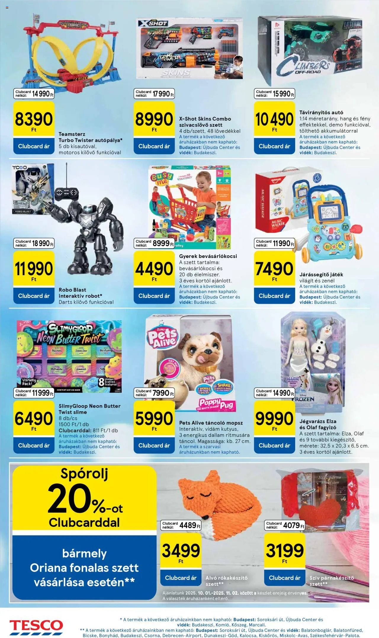 Tesco újság 2025.10.09. Akciós újság Tesco (2025-10-09 - 2025-10-15)