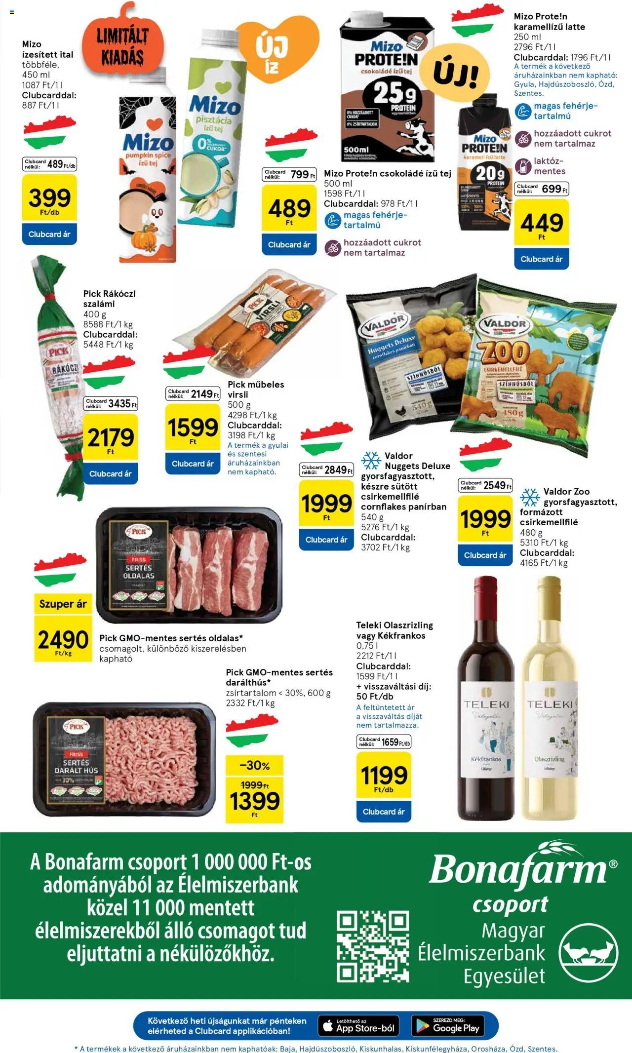Tesco újság 2025.10.09. Akciós újság Tesco (2025-10-09 - 2025-10-15)
