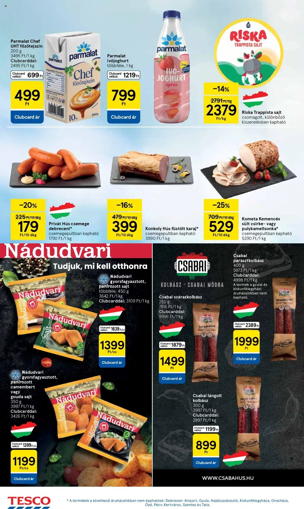 Tesco újság 2025.10.09. Akciós újság Tesco (2025-10-09 - 2025-10-15)