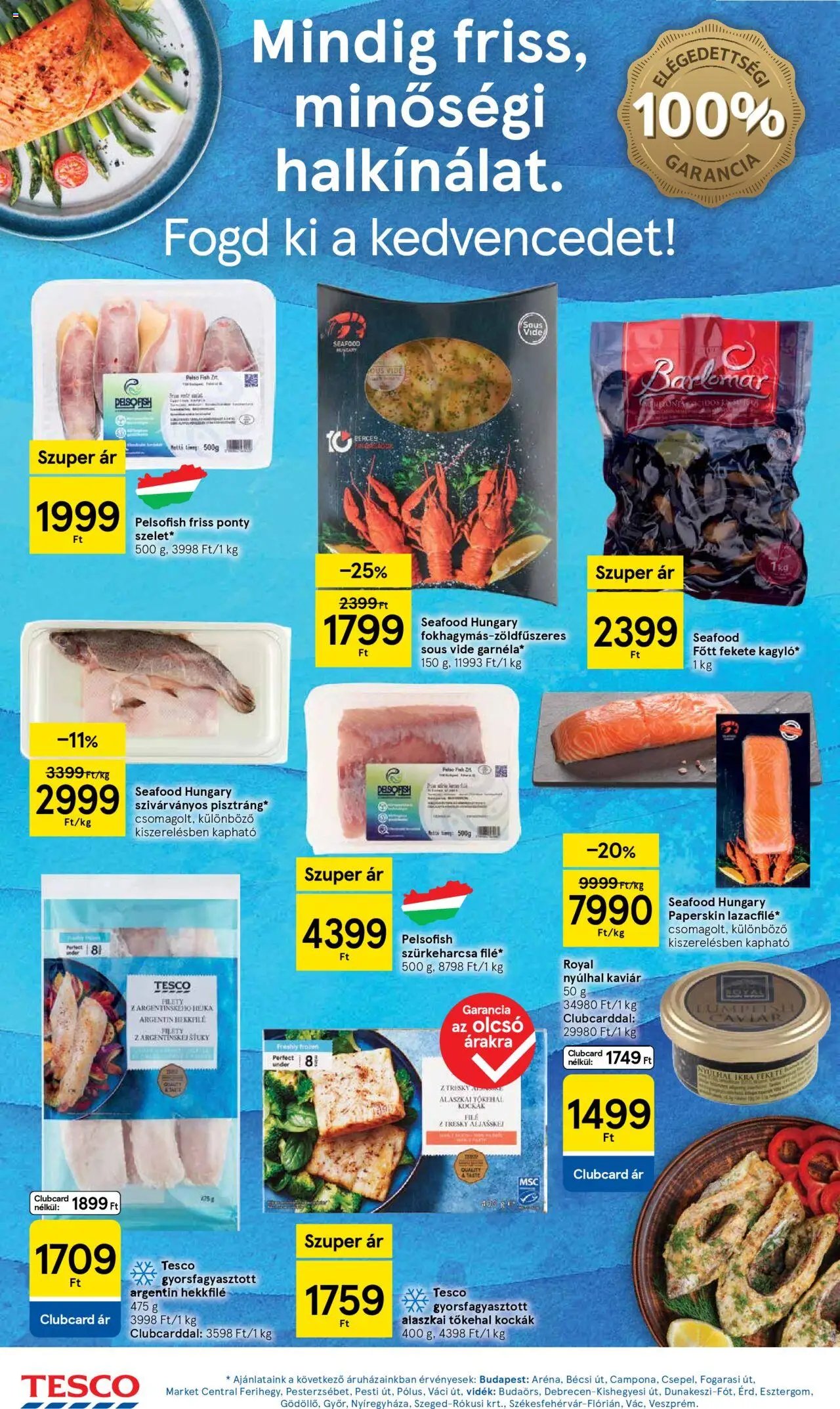 Tesco újság 2025.10.09. Akciós újság Tesco (2025-10-09 - 2025-10-15)