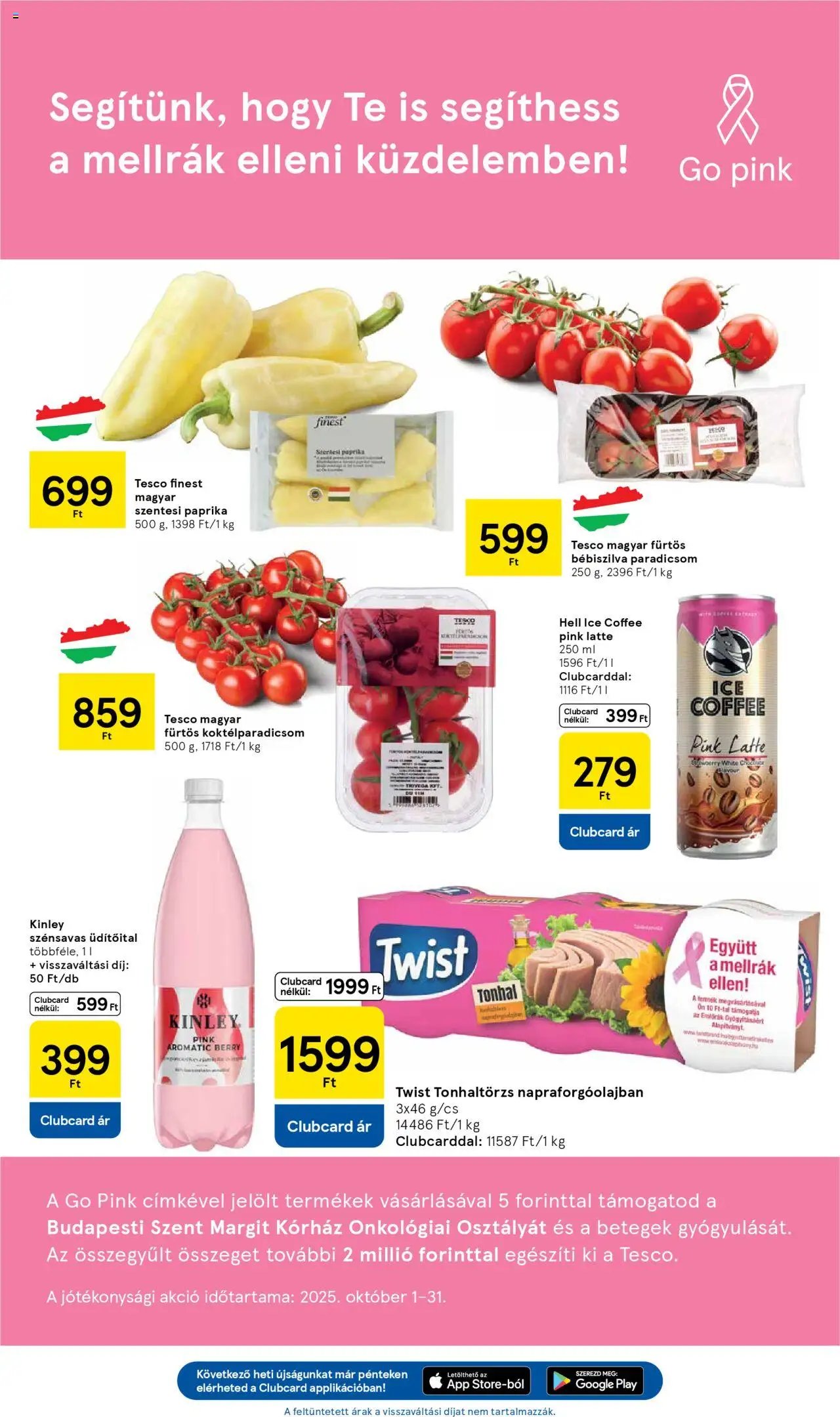 Tesco újság 2025.10.09. Akciós újság Tesco (2025-10-09 - 2025-10-15)