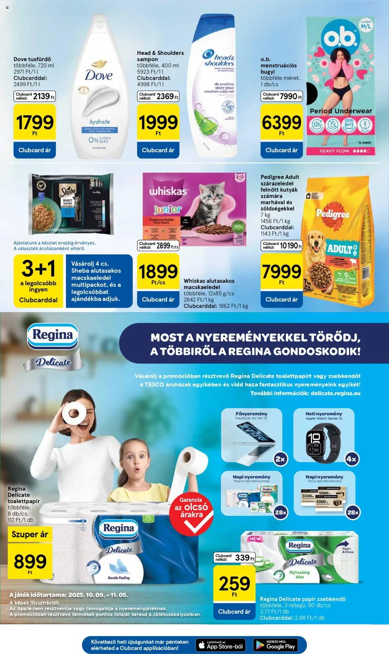 Tesco újság 2025.10.09. Akciós újság Tesco (2025-10-09 - 2025-10-15)