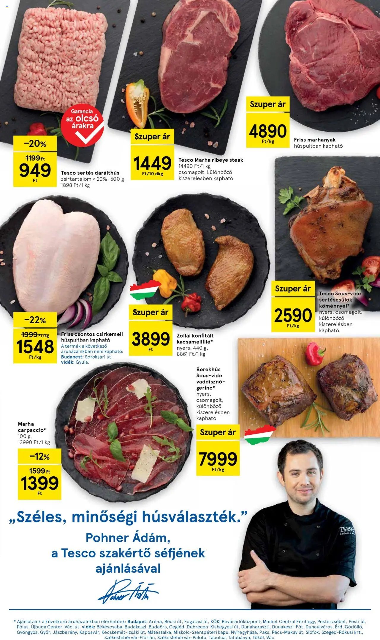 Tesco újság 2025.10.09. Akciós újság Tesco (2025-10-09 - 2025-10-15)