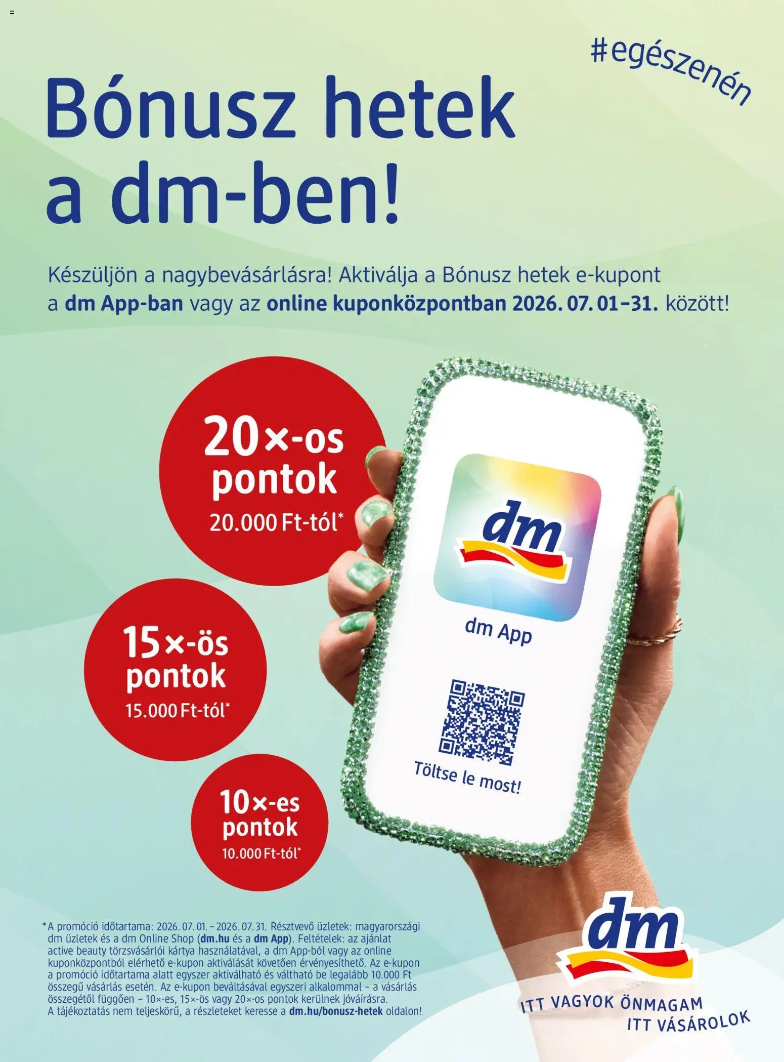 DM Drogerie Markt újság 2026.06.18. DM Drogerie Markt Active Beauty 2026/06