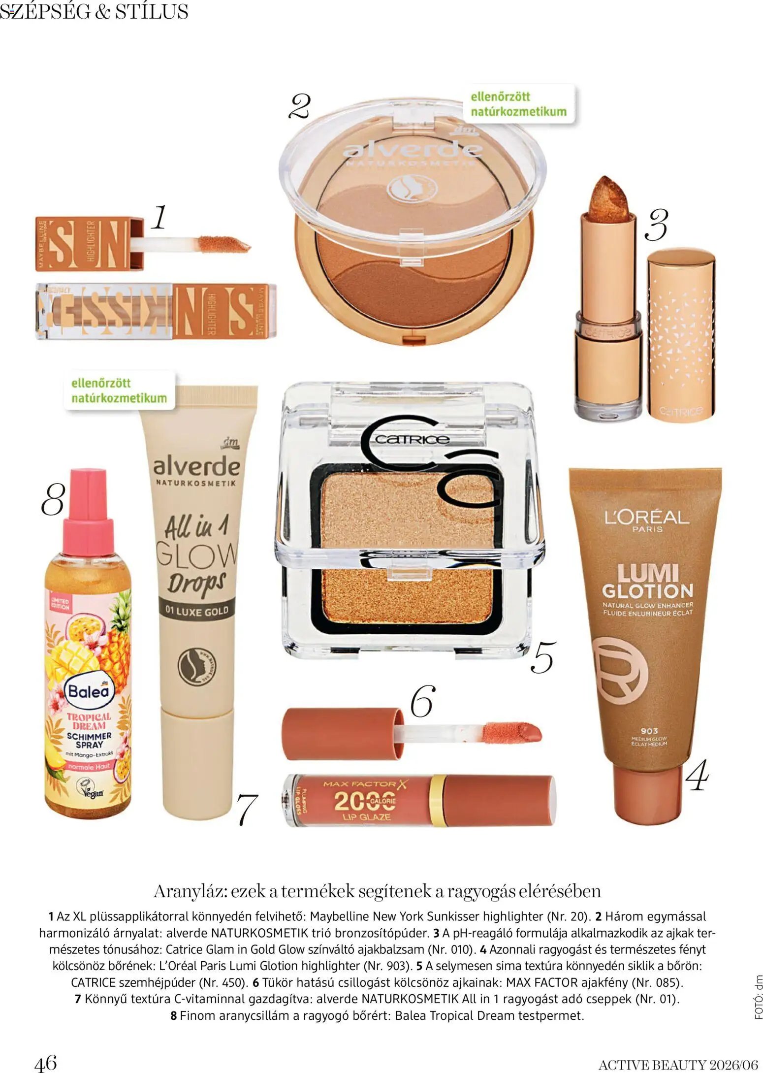 DM Drogerie Markt újság 2026.06.18. DM Drogerie Markt Active Beauty 2026/06