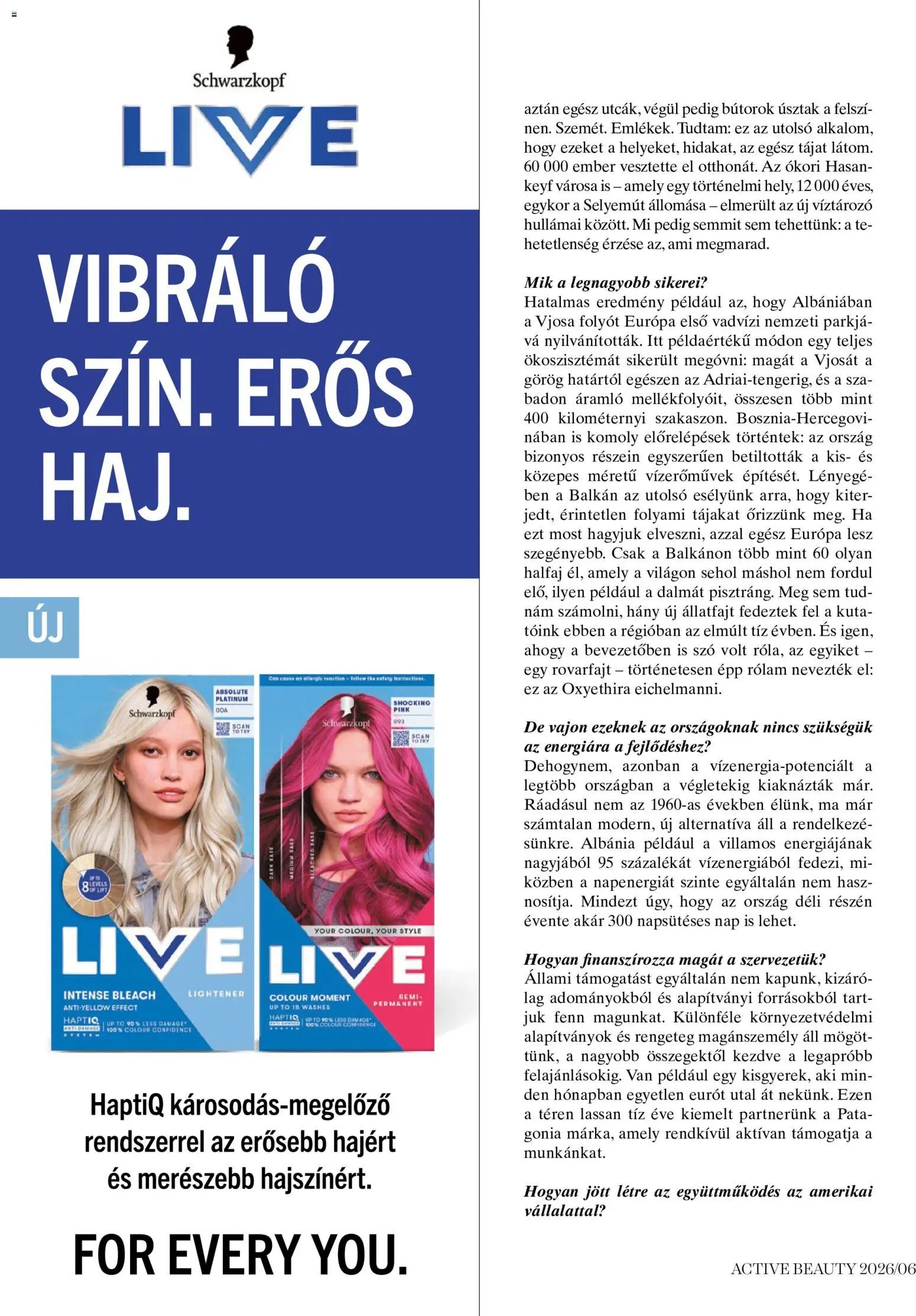 DM Drogerie Markt újság 2026.06.18. DM Drogerie Markt Active Beauty 2026/06