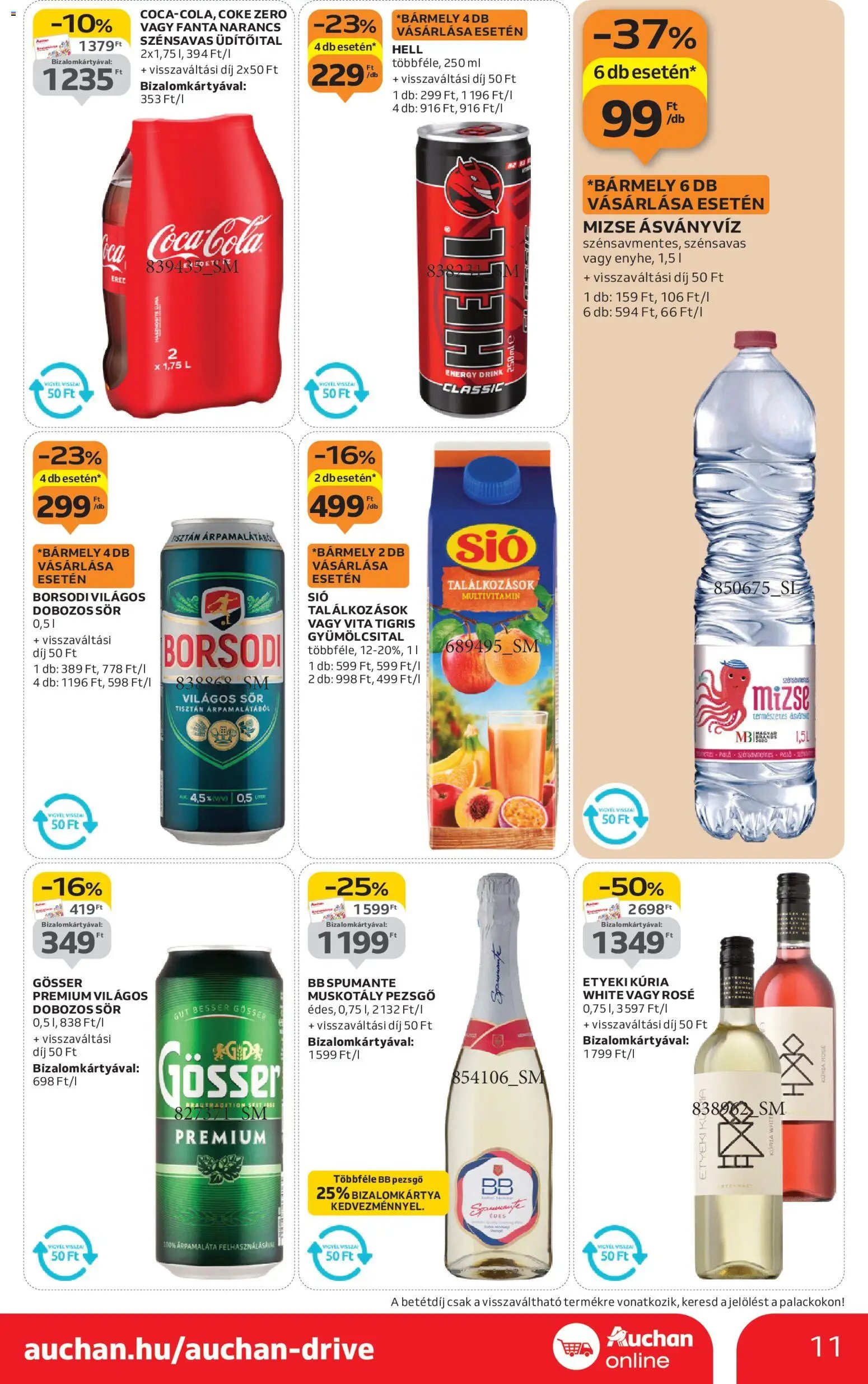 Auchan újság 2025.11.13. Black Friday - Szupermarket (2025-11-13 - 2025-11-19)