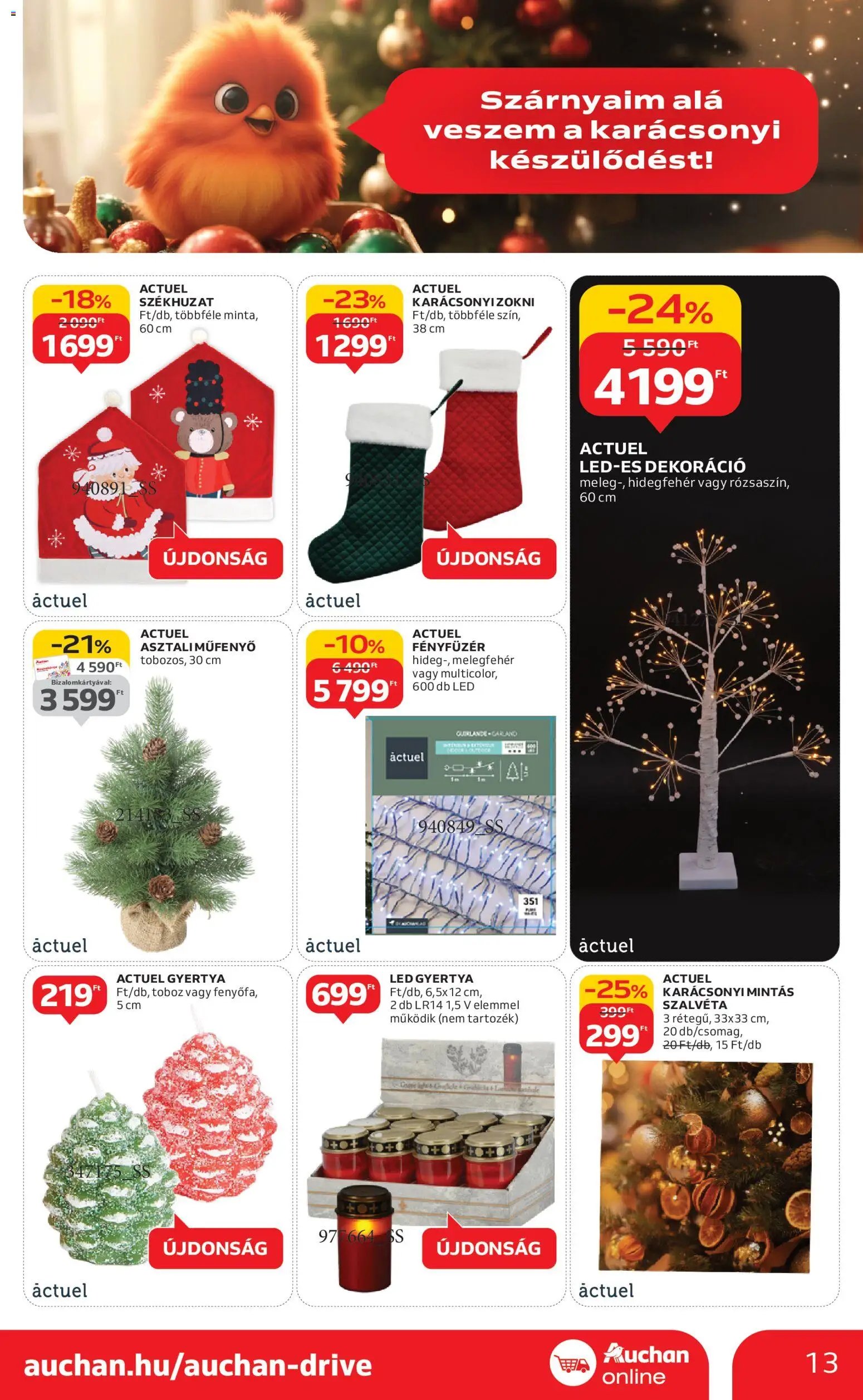Auchan újság 2025.11.13. Black Friday - Szupermarket (2025-11-13 - 2025-11-19)