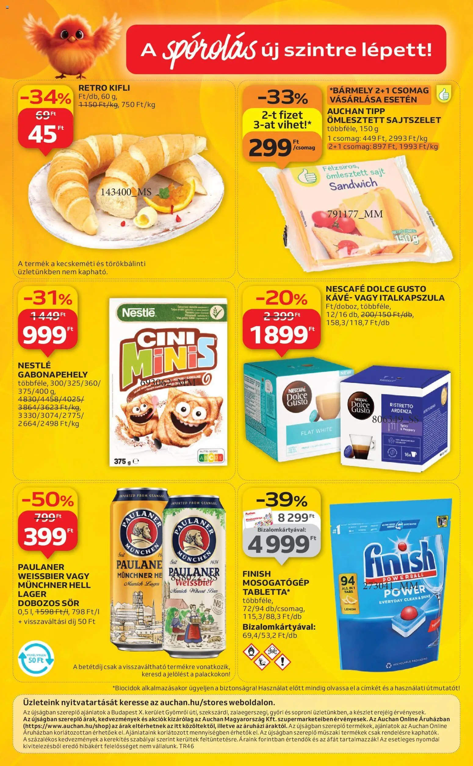 Auchan újság 2025.11.13. Black Friday - Szupermarket (2025-11-13 - 2025-11-19)