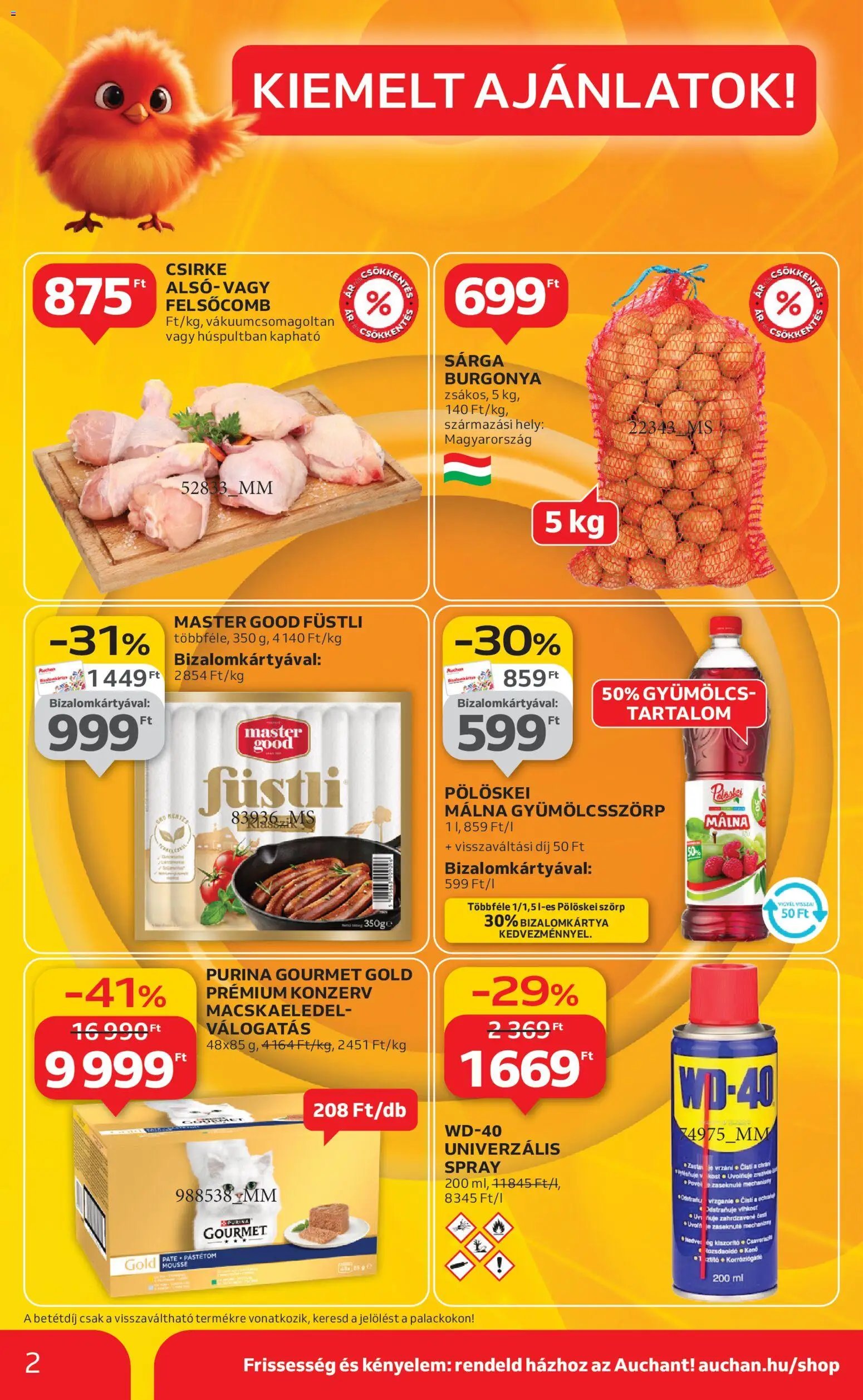 Auchan újság 2025.11.13. Black Friday - Szupermarket (2025-11-13 - 2025-11-19)
