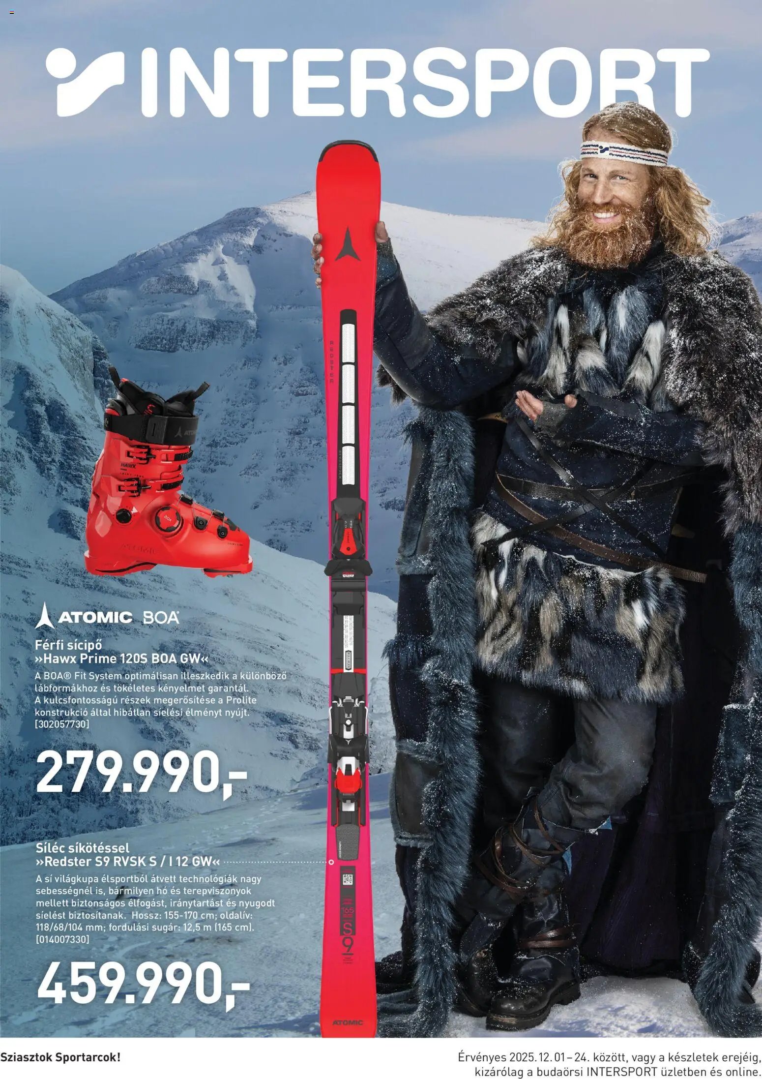 Intersport újság 2025.12.01. Akciós újság Intersport (2025-12-01 - 2025-12-24)