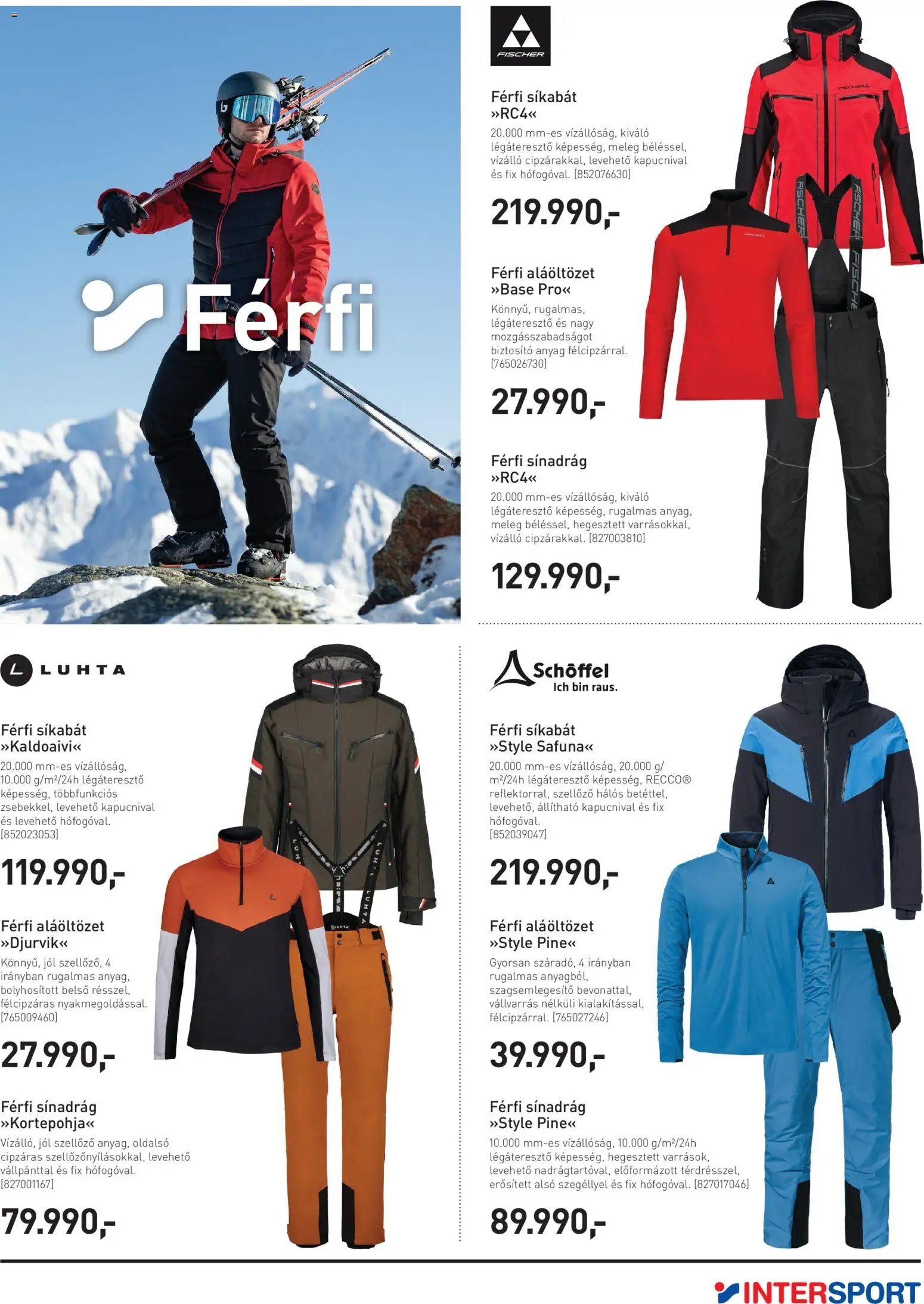 Intersport újság 2025.12.01. Akciós újság Intersport (2025-12-01 - 2025-12-24)