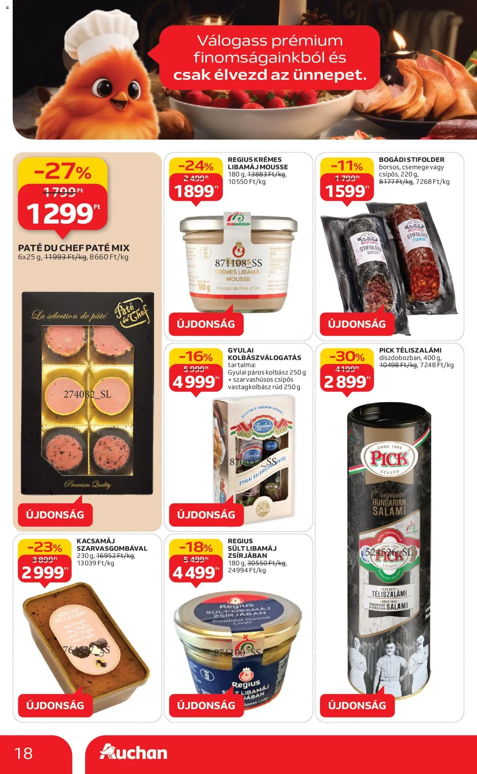 Auchan újság 2025.11.20. Black Friday - Szupermarket (2025-11-20 - 2025-11-26)