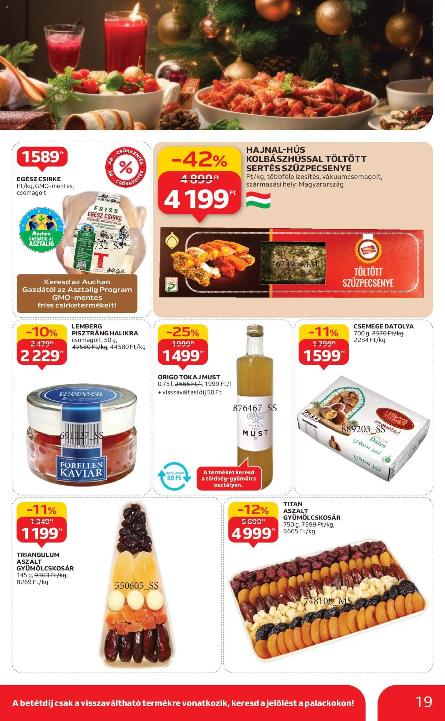 Auchan újság 2025.11.20. Black Friday - Szupermarket (2025-11-20 - 2025-11-26)