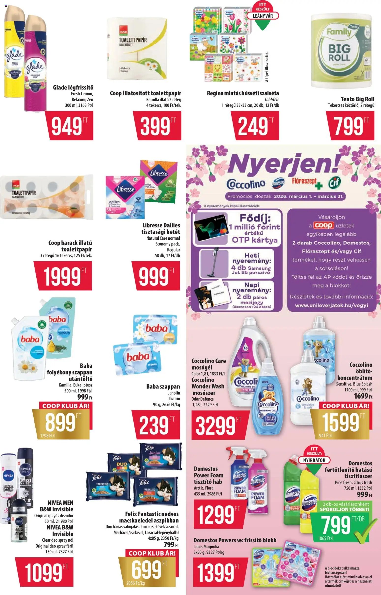 COOP újság 2026.03.05. COOP - Szuper Plus / Alföld Pro-Coop Zrt. (2026-03-05 - 2026-03-11)