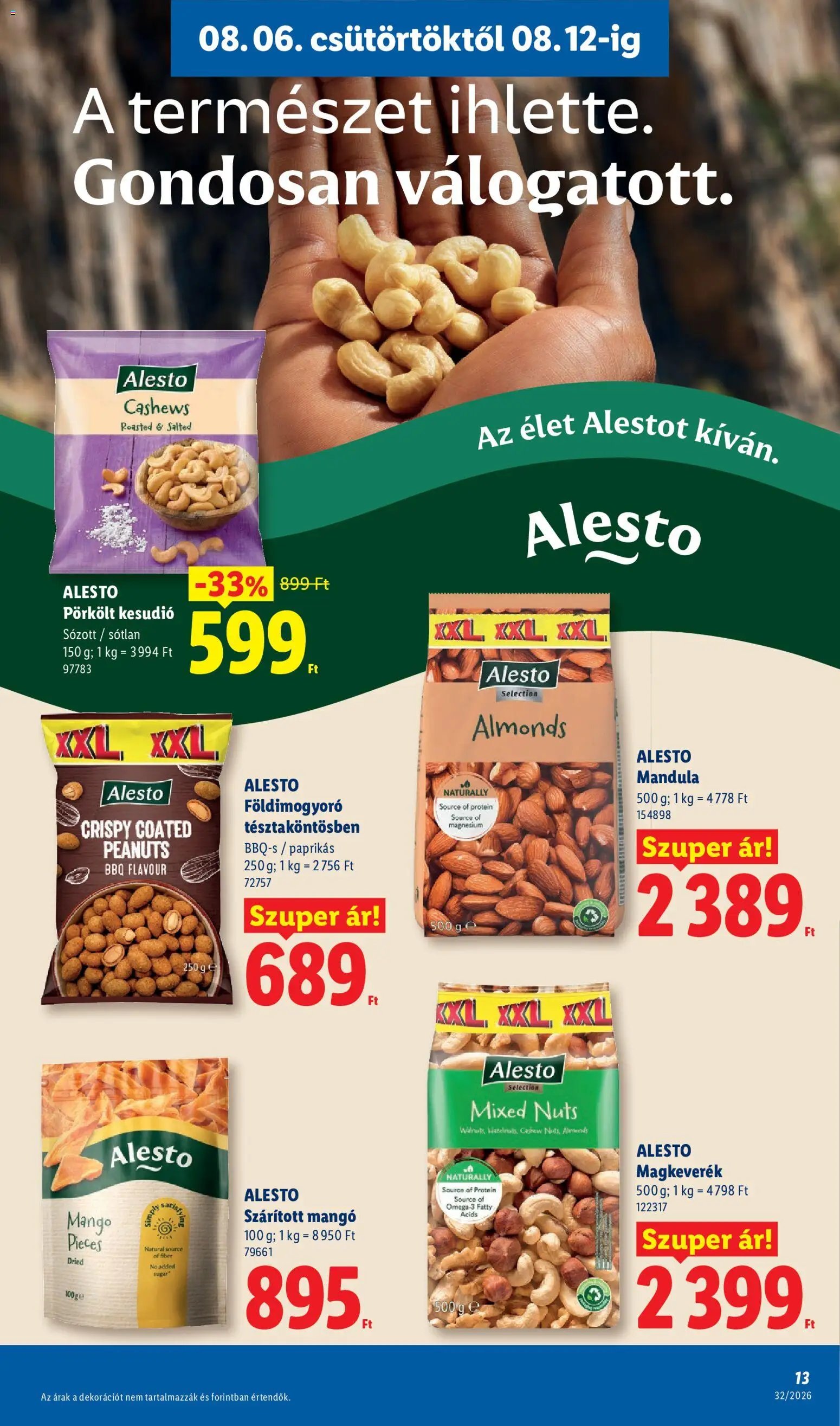 Lidl újság 2026.08.06. Lidl akciós újság