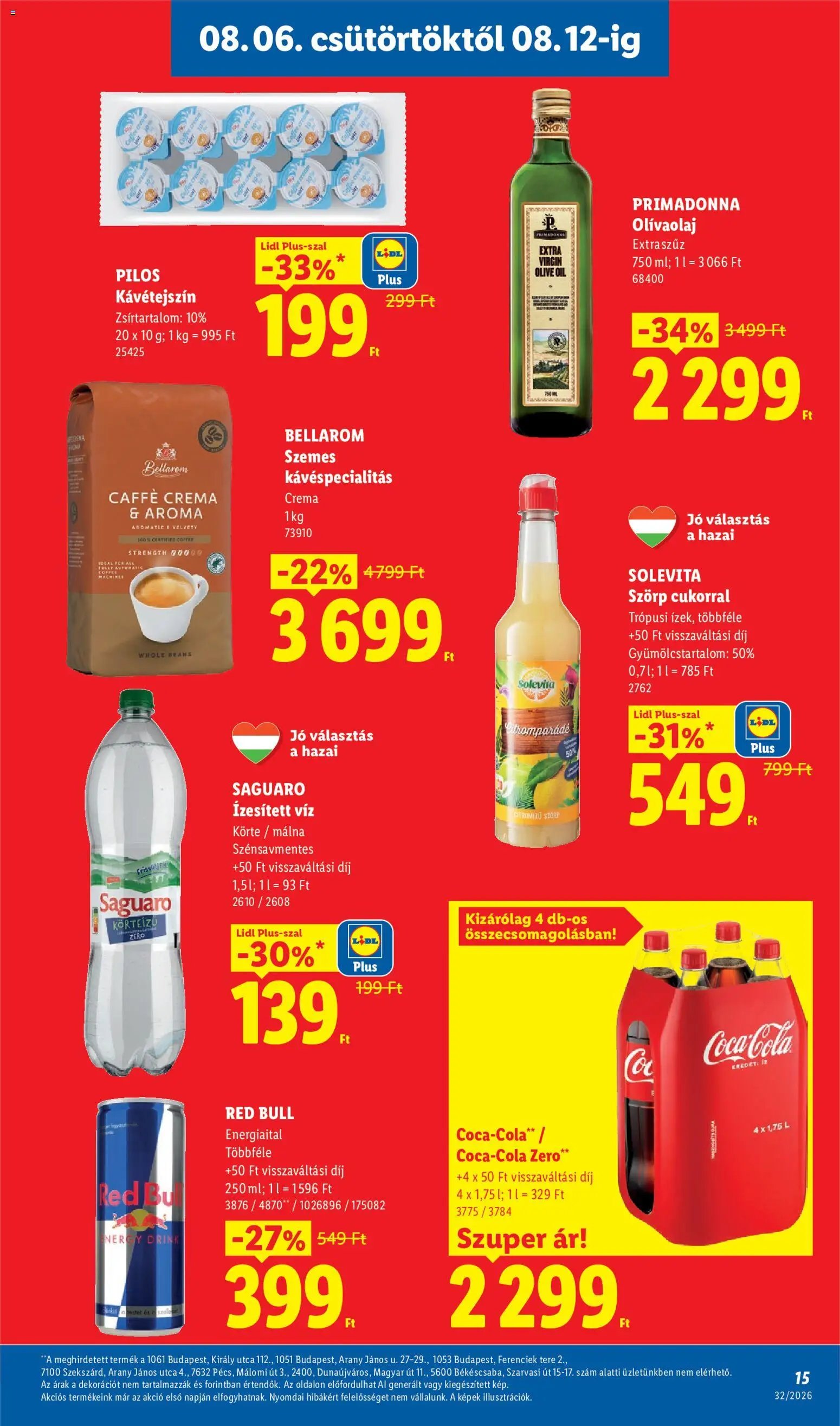 Lidl újság 2026.08.06. Lidl akciós újság