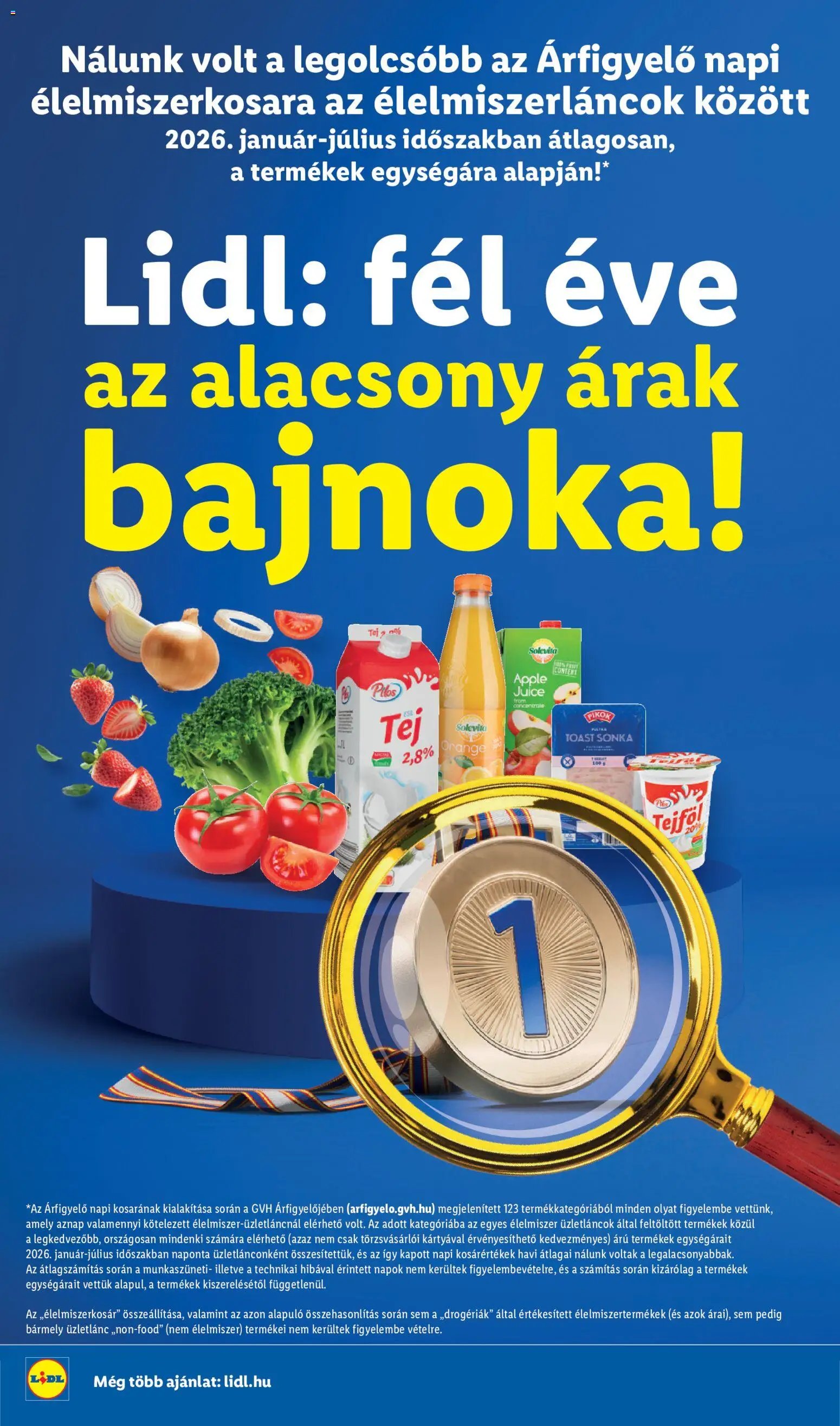 Lidl újság 2026.08.06. Lidl akciós újság