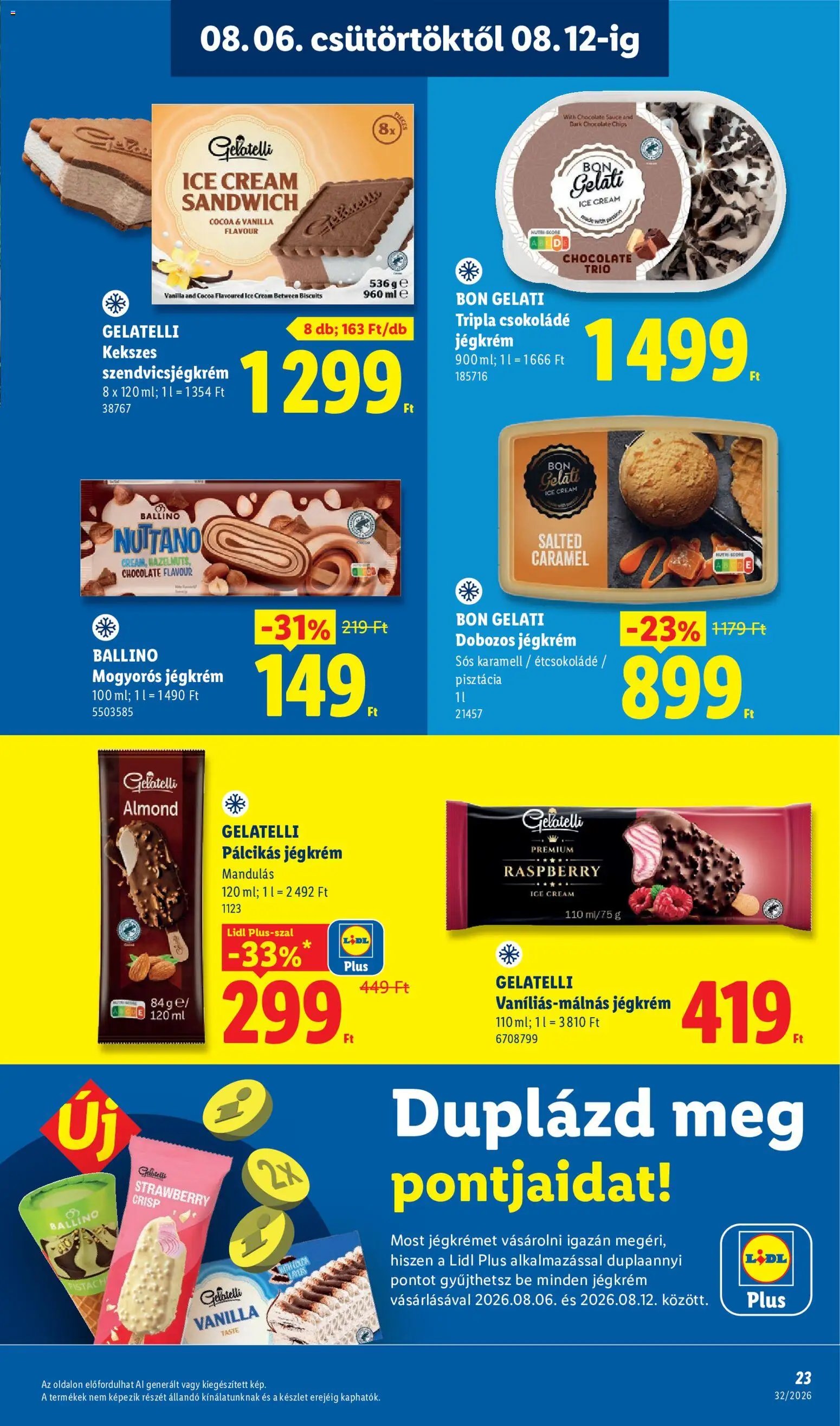 Lidl újság 2026.08.06. Lidl akciós újság