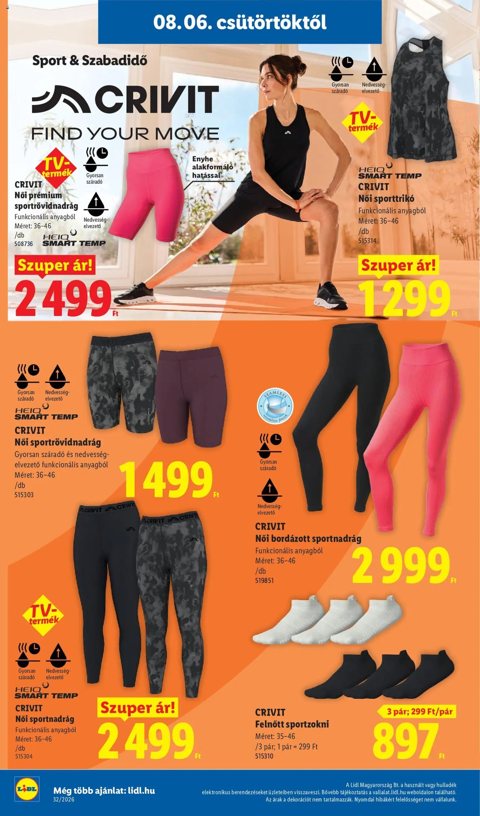 Lidl újság 2026.08.06. Lidl akciós újság
