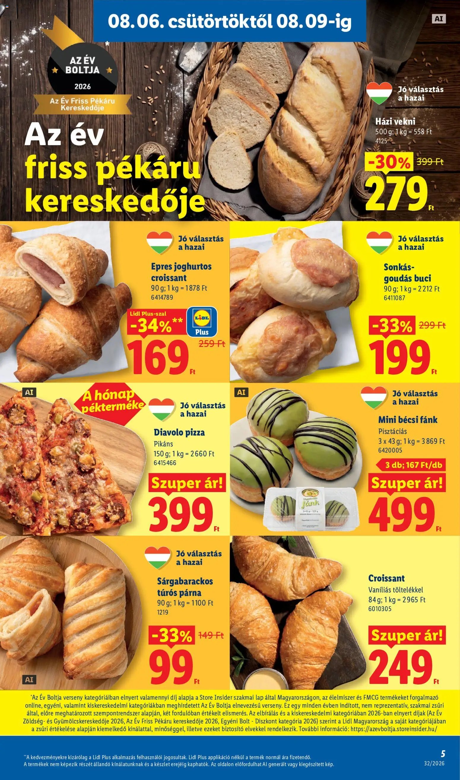 Lidl újság 2026.08.06. Lidl akciós újság