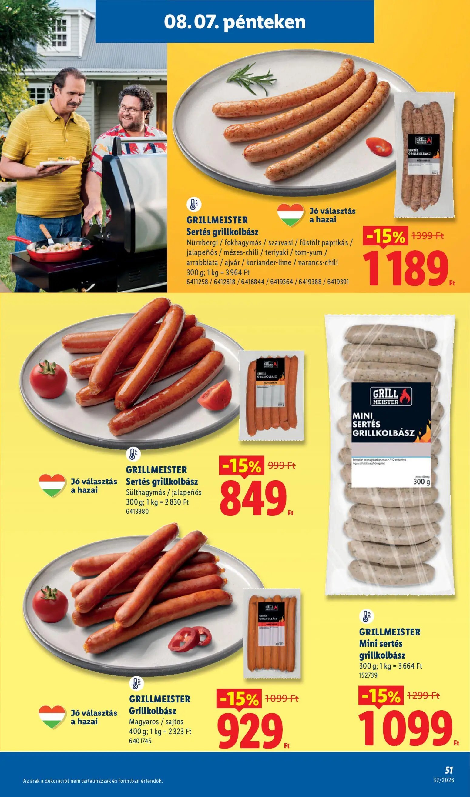 Lidl újság 2026.08.06. Lidl akciós újság