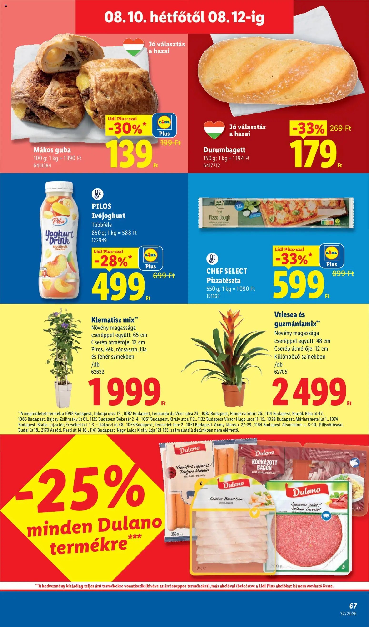 Lidl újság 2026.08.06. Lidl akciós újság