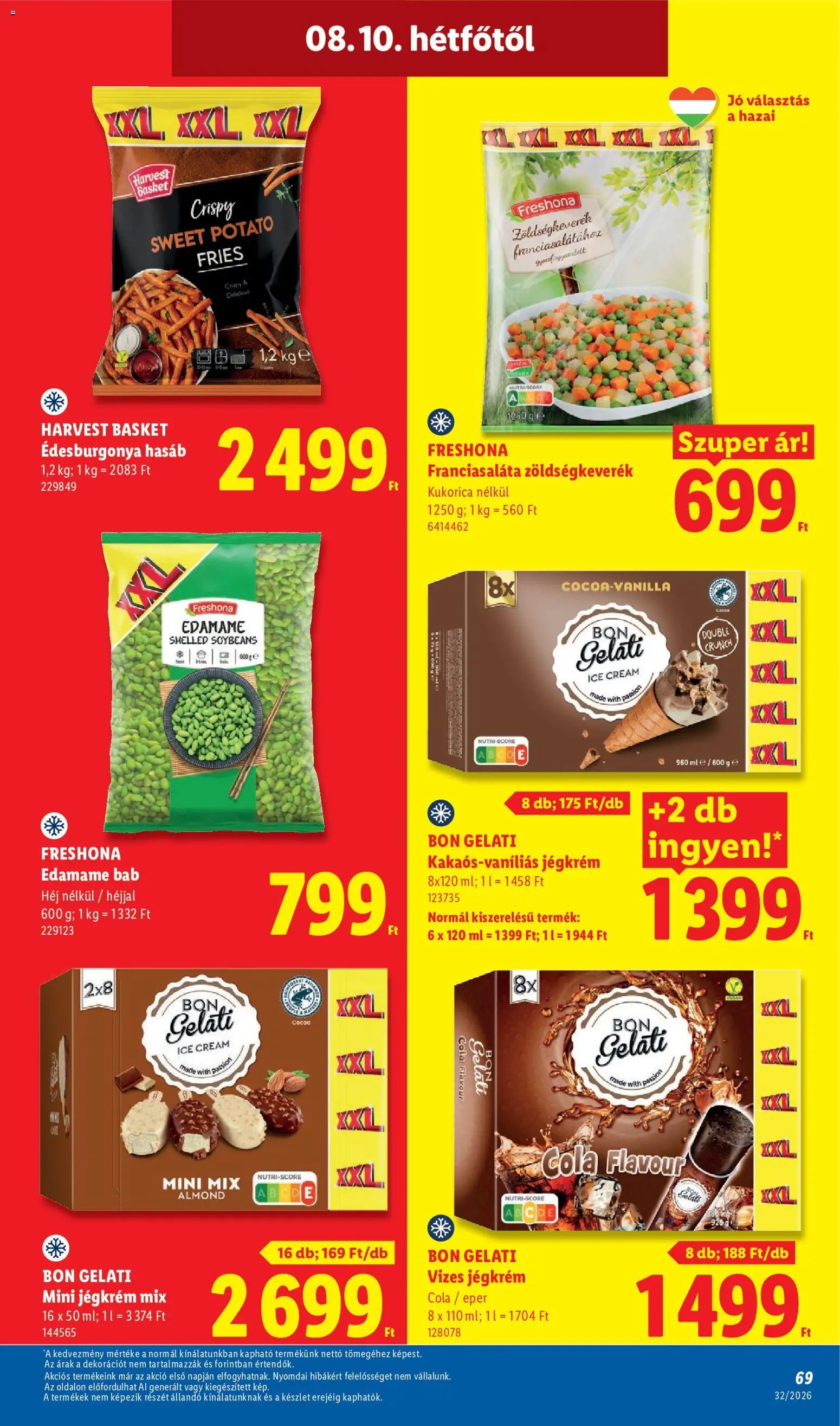 Lidl újság 2026.08.06. Lidl akciós újság