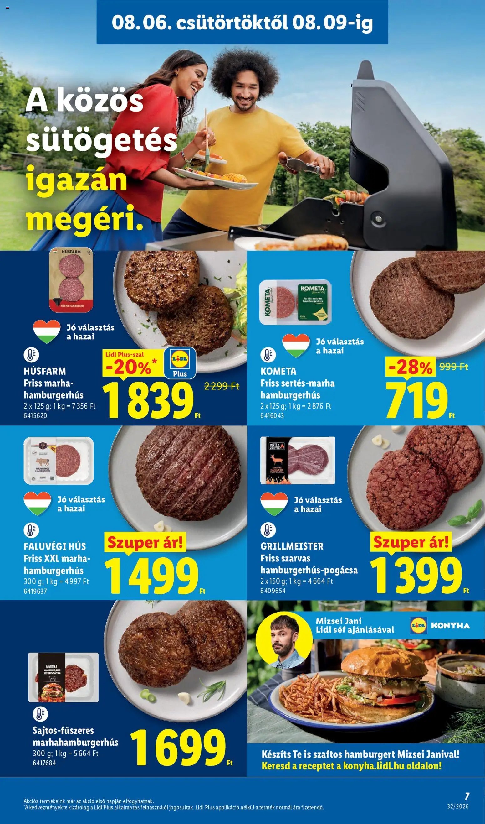 Lidl újság 2026.08.06. Lidl akciós újság