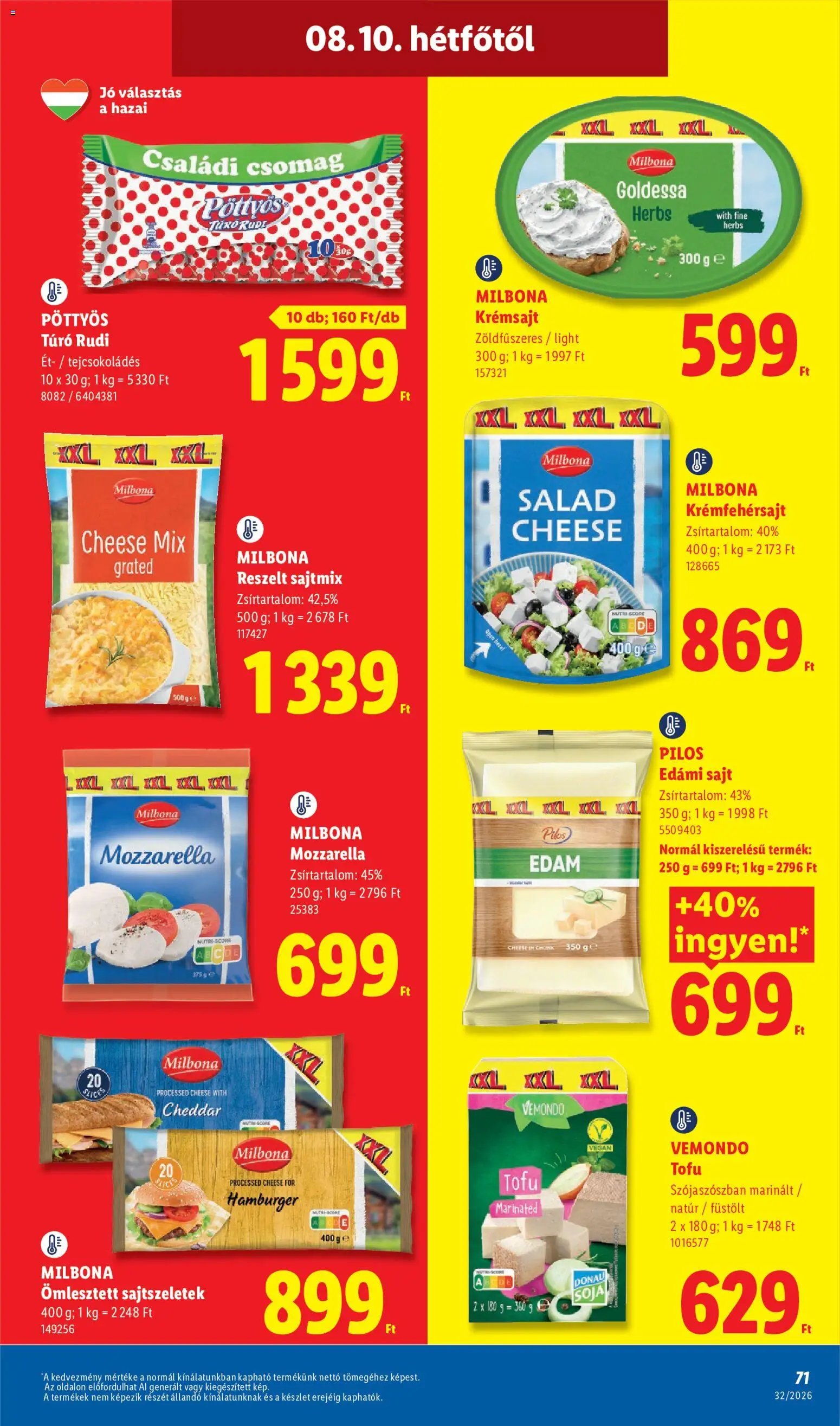 Lidl újság 2026.08.06. Lidl akciós újság