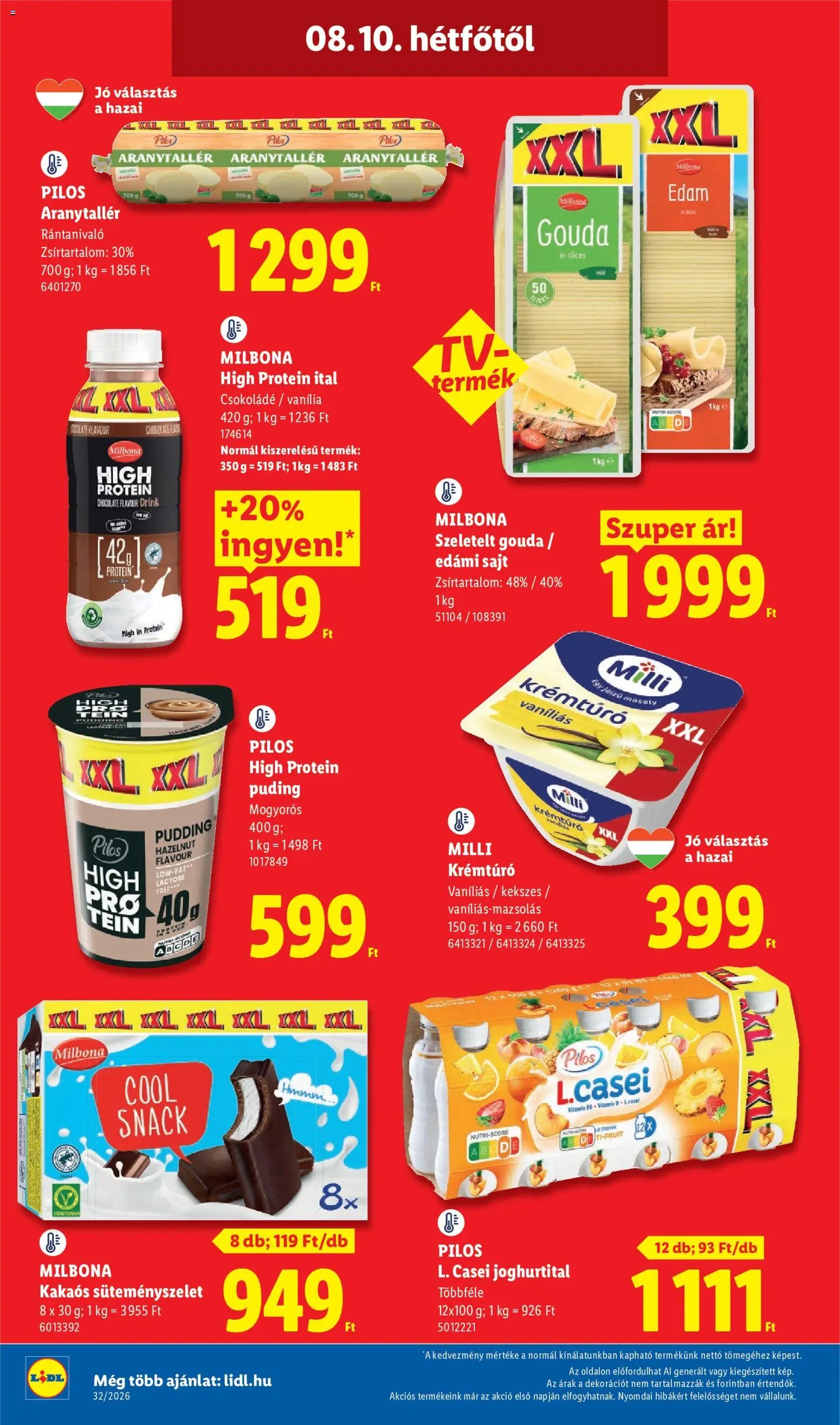 Lidl újság 2026.08.06. Lidl akciós újság
