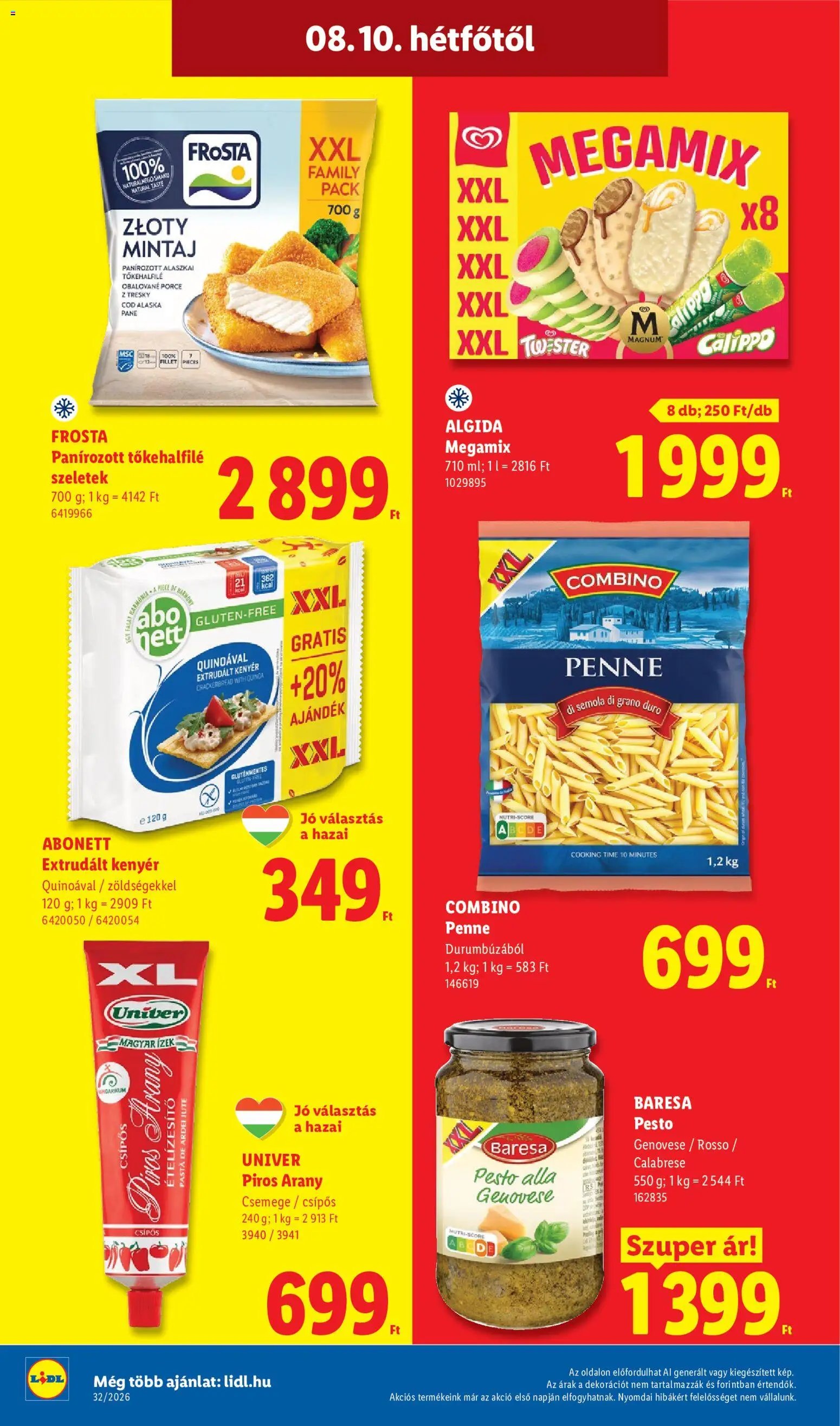 Lidl újság 2026.08.06. Lidl akciós újság
