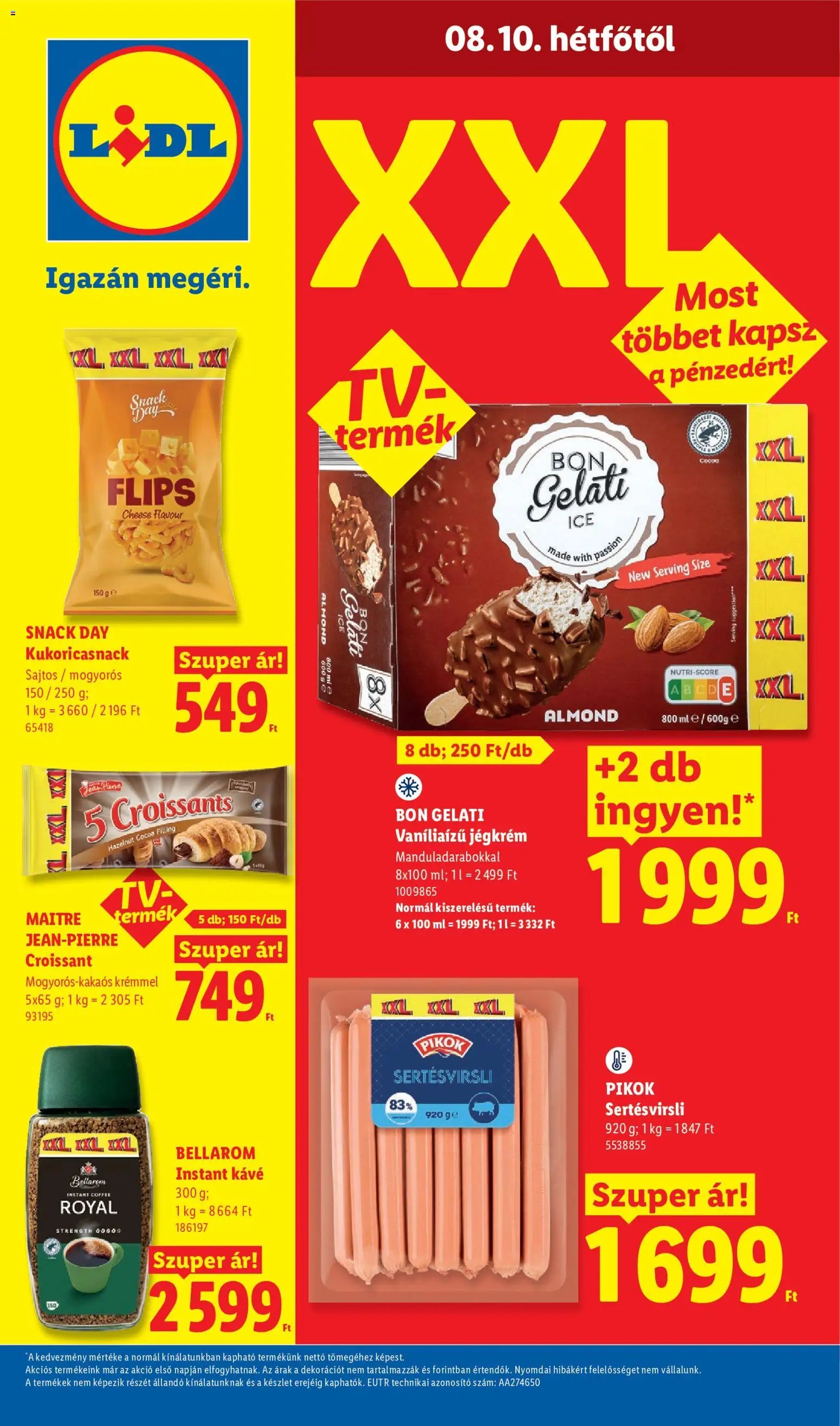 Lidl újság 2026.08.06. Lidl akciós újság