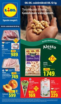 Lidl újság 2026.08.06. Lidl akciós újság
