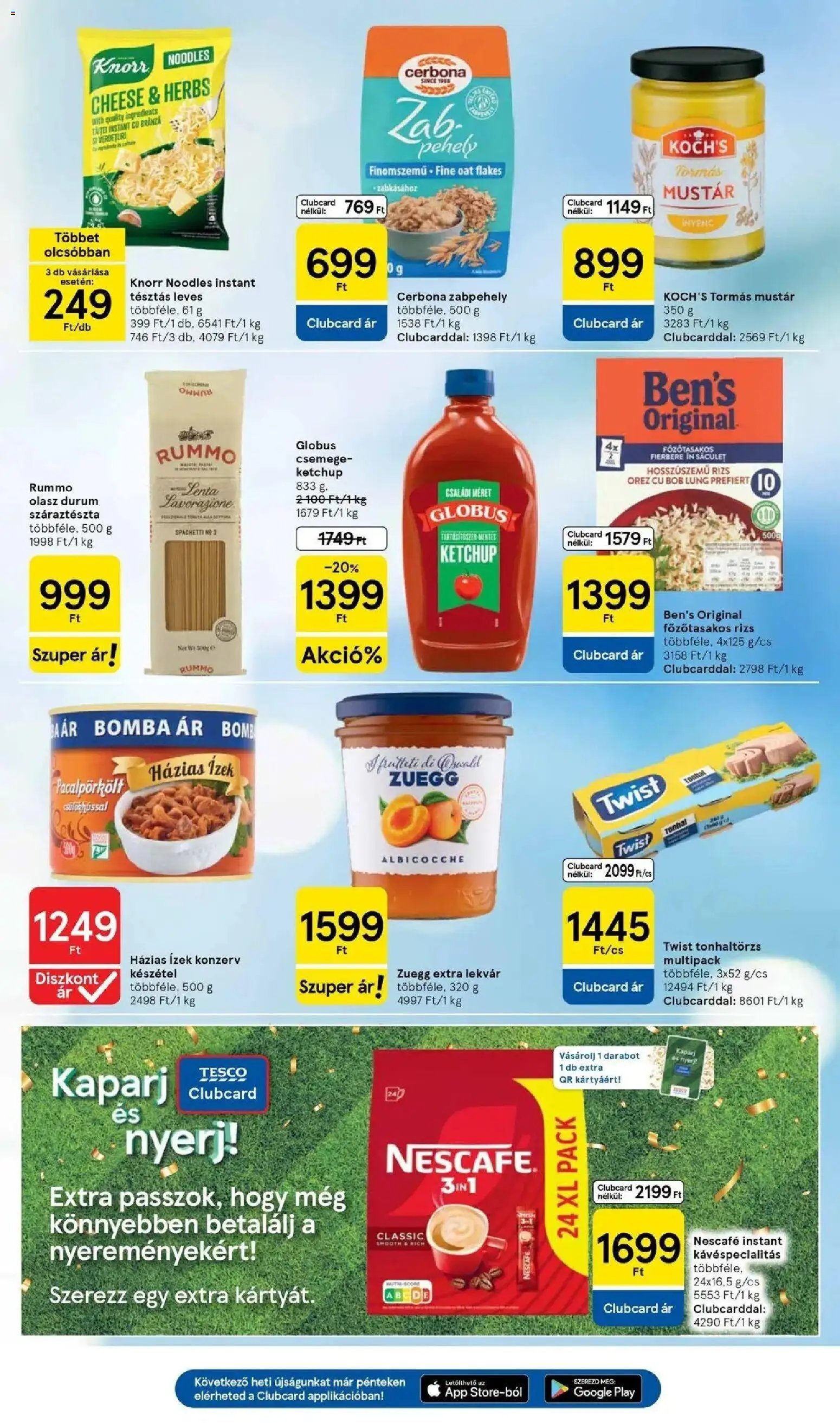 Tesco újság 2026.06.18. Tesco akciós újság