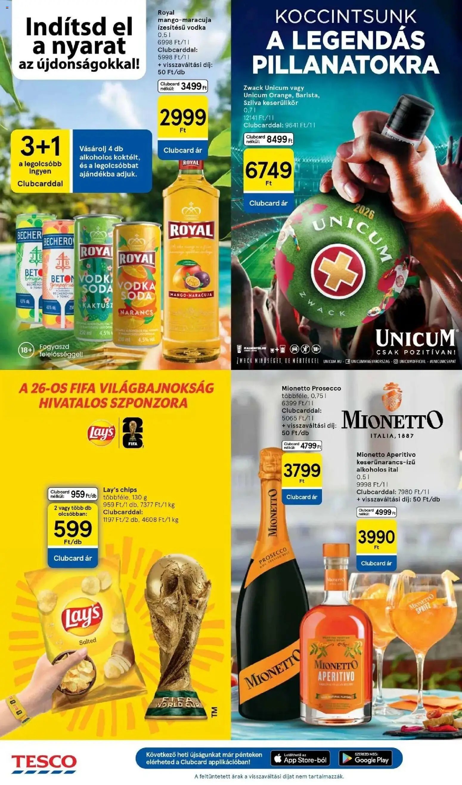 Tesco újság 2026.06.18. Tesco akciós újság